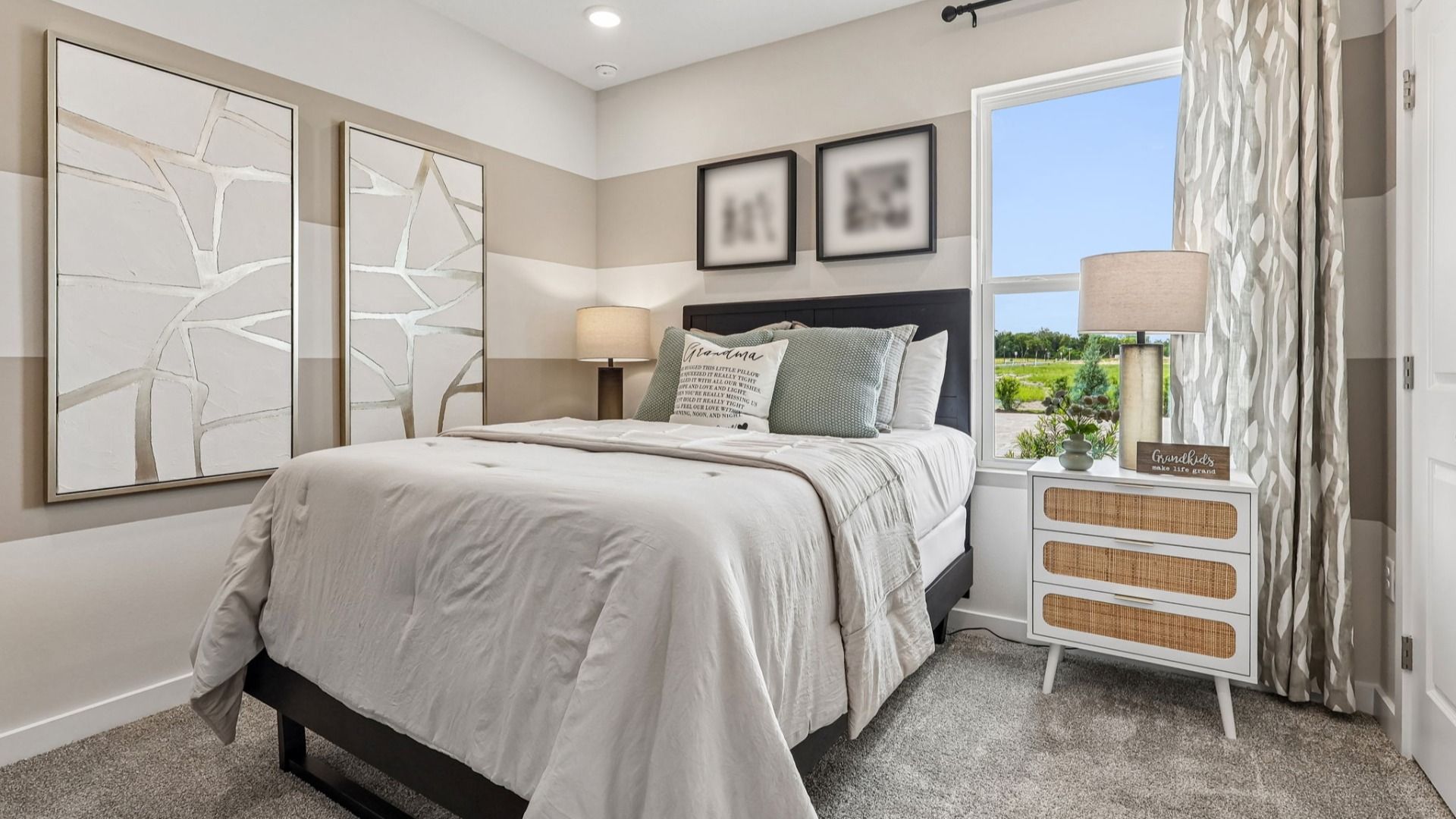 Flagler Floor Plan Secondary Bedroom by DRB Homes in Willowbrook North New Homes in Winter Haven Florida
