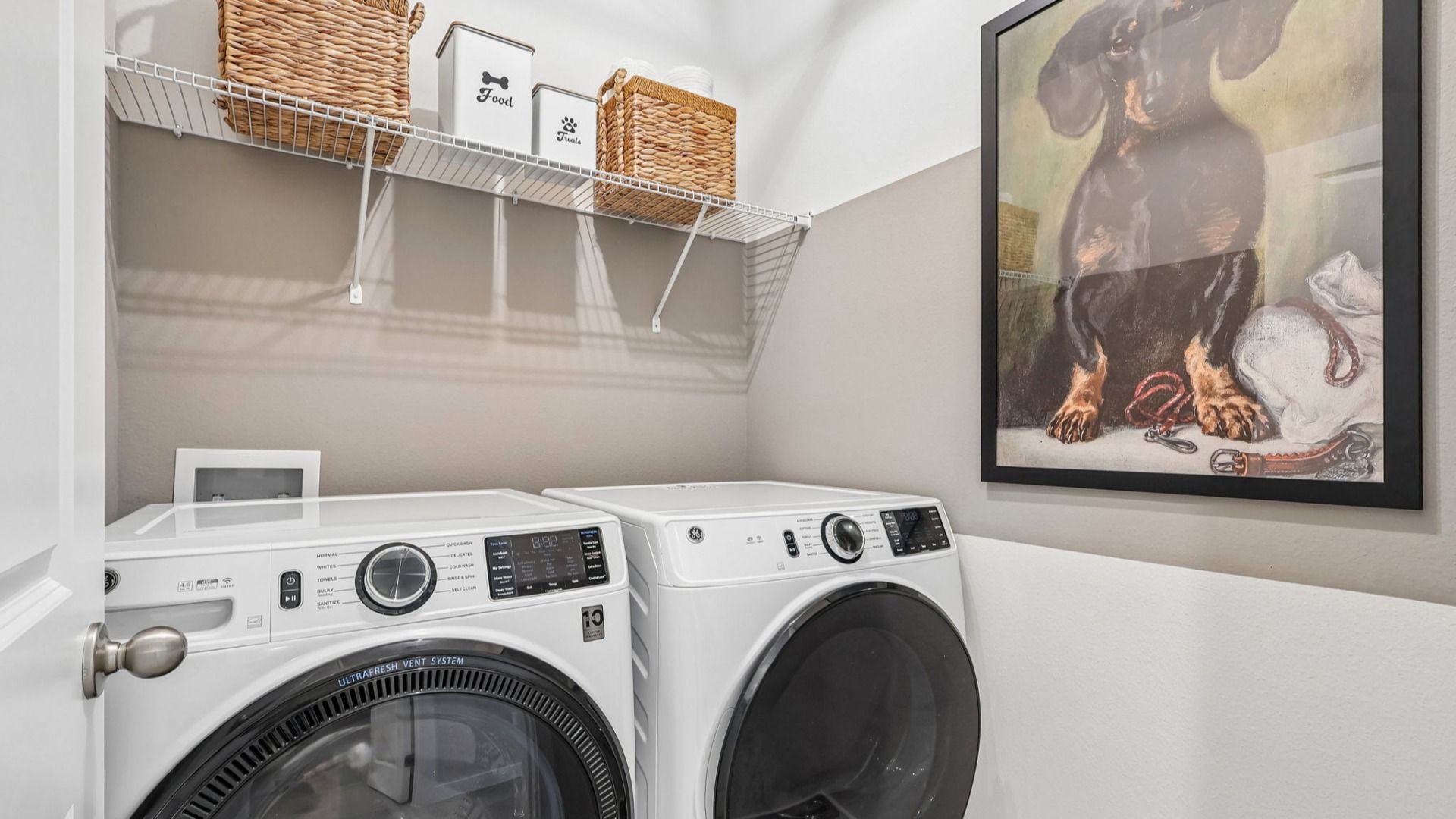 Flagler Floor Plan Laundry Room by DRB Homes in Willowbrook North New Homes in Winter Haven Florida