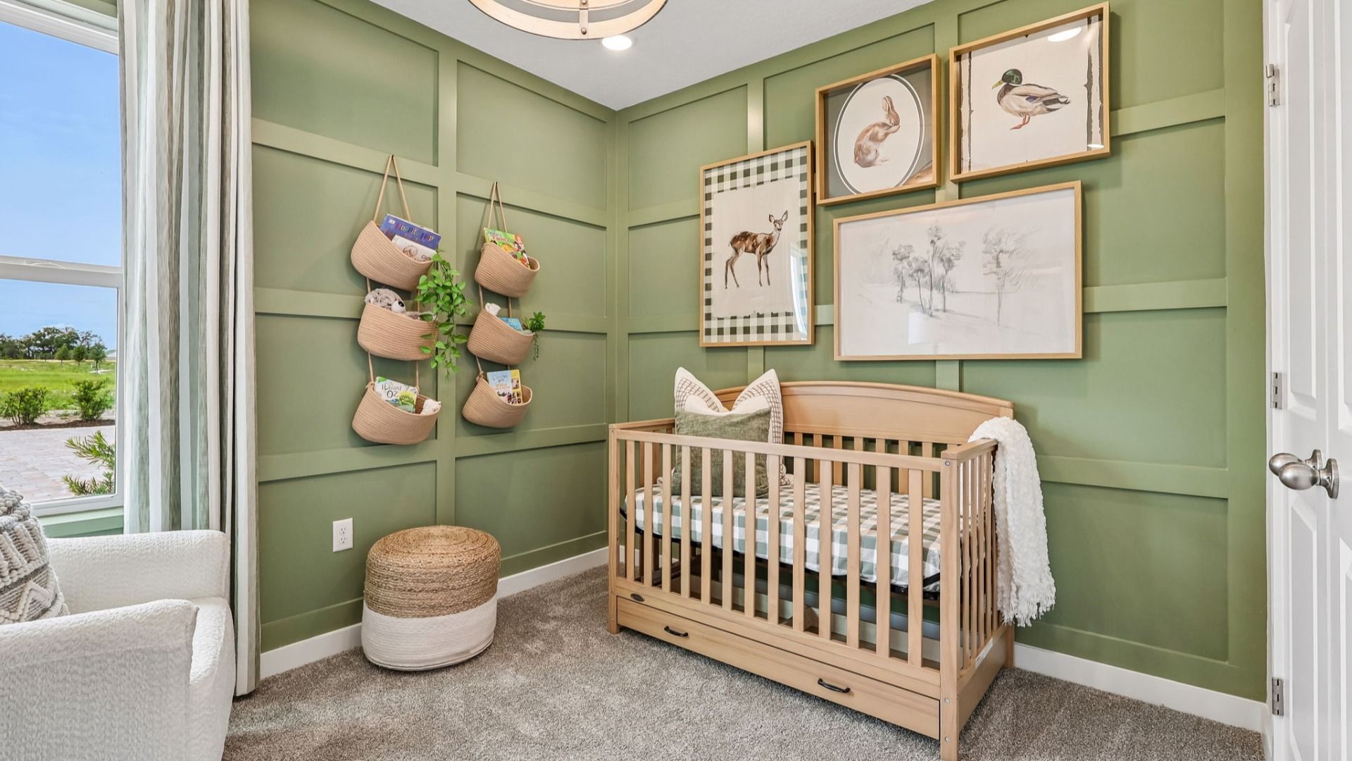 Flagler Floor Plan Third Bedroom by DRB Homes in Willowbrook North New Homes in Winter Haven Florida