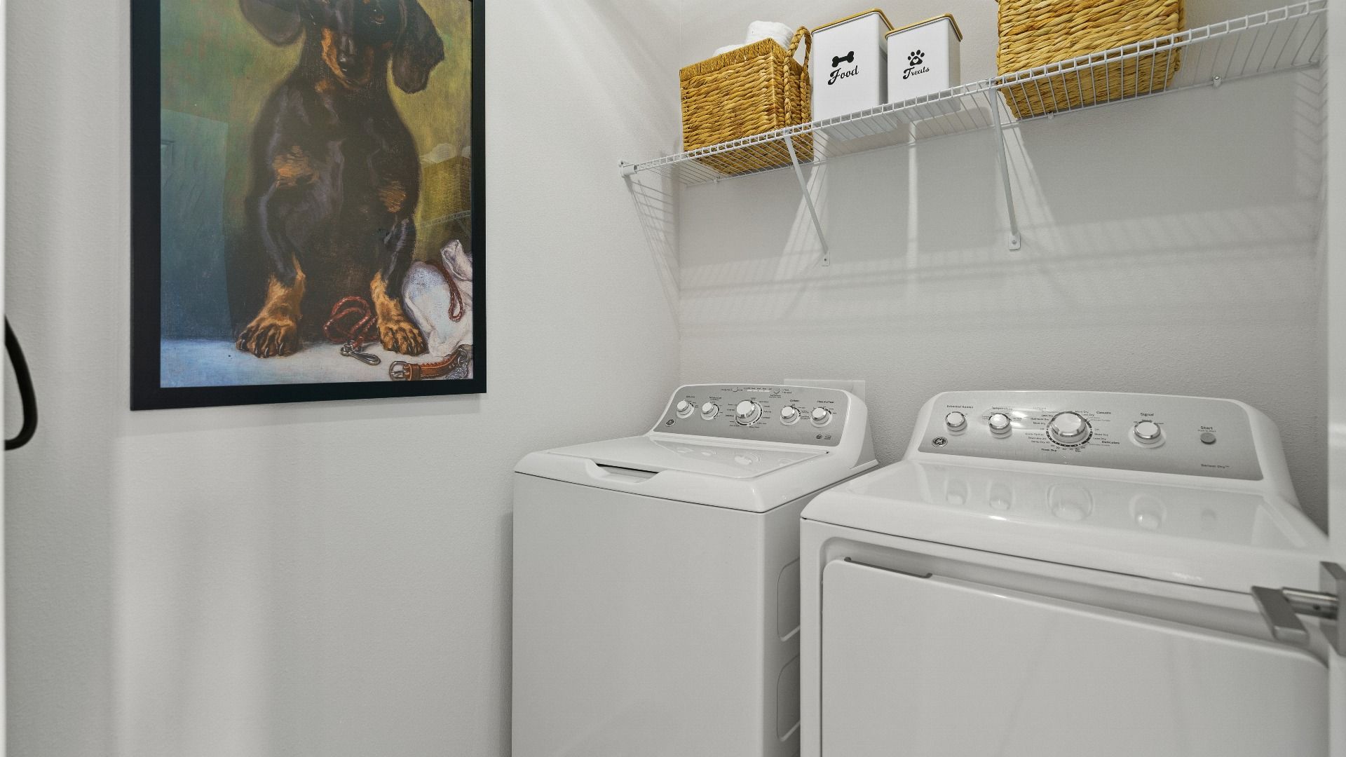 The Atlantic Floor Laundry Room by DRB Homes in Grasslands West New Homes in Lakeland, FL