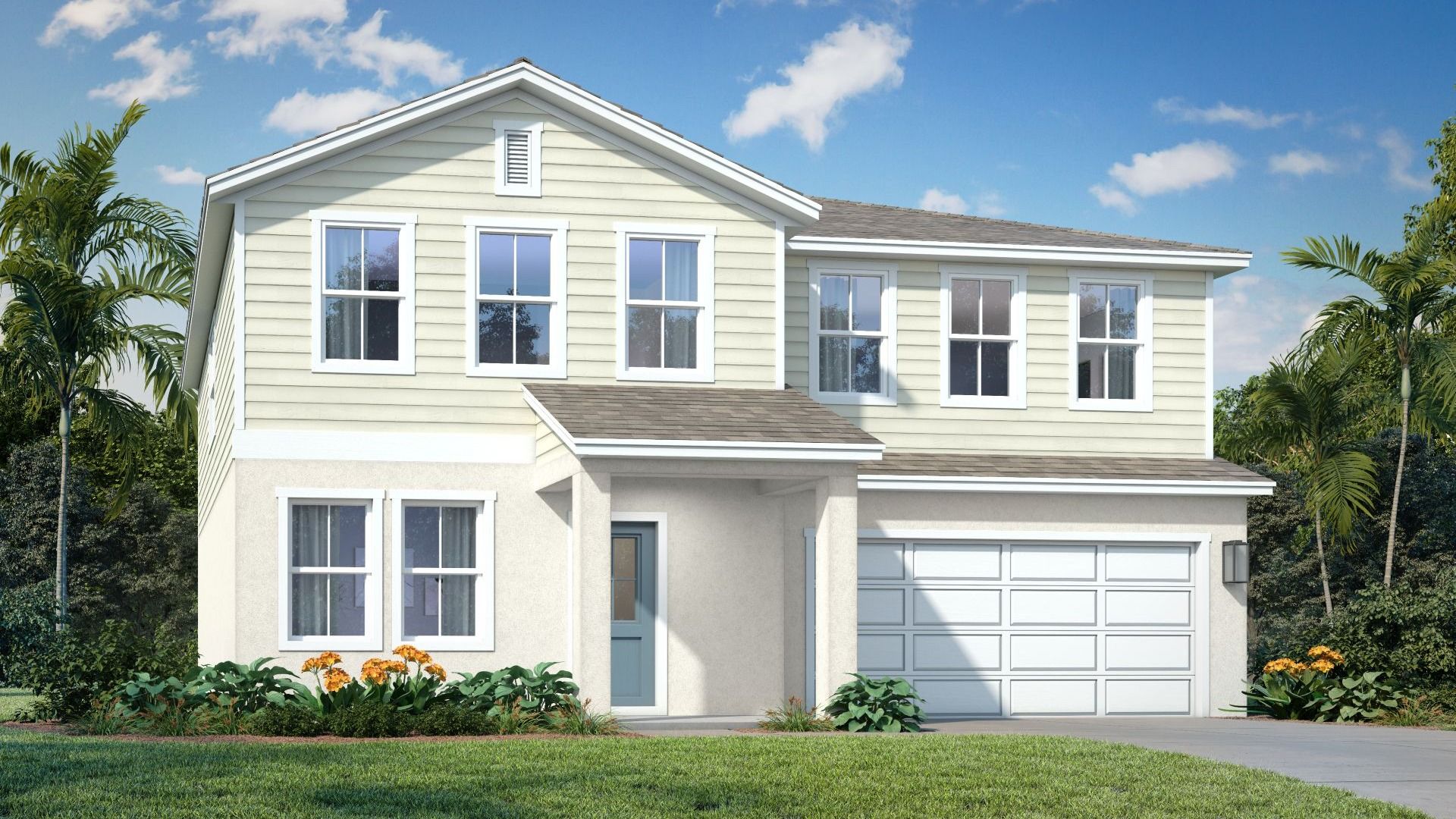 Granary Park Floor Plan New Homes in Clay County located in Jacksonville Florida in Master Planned Community by DRB Homes