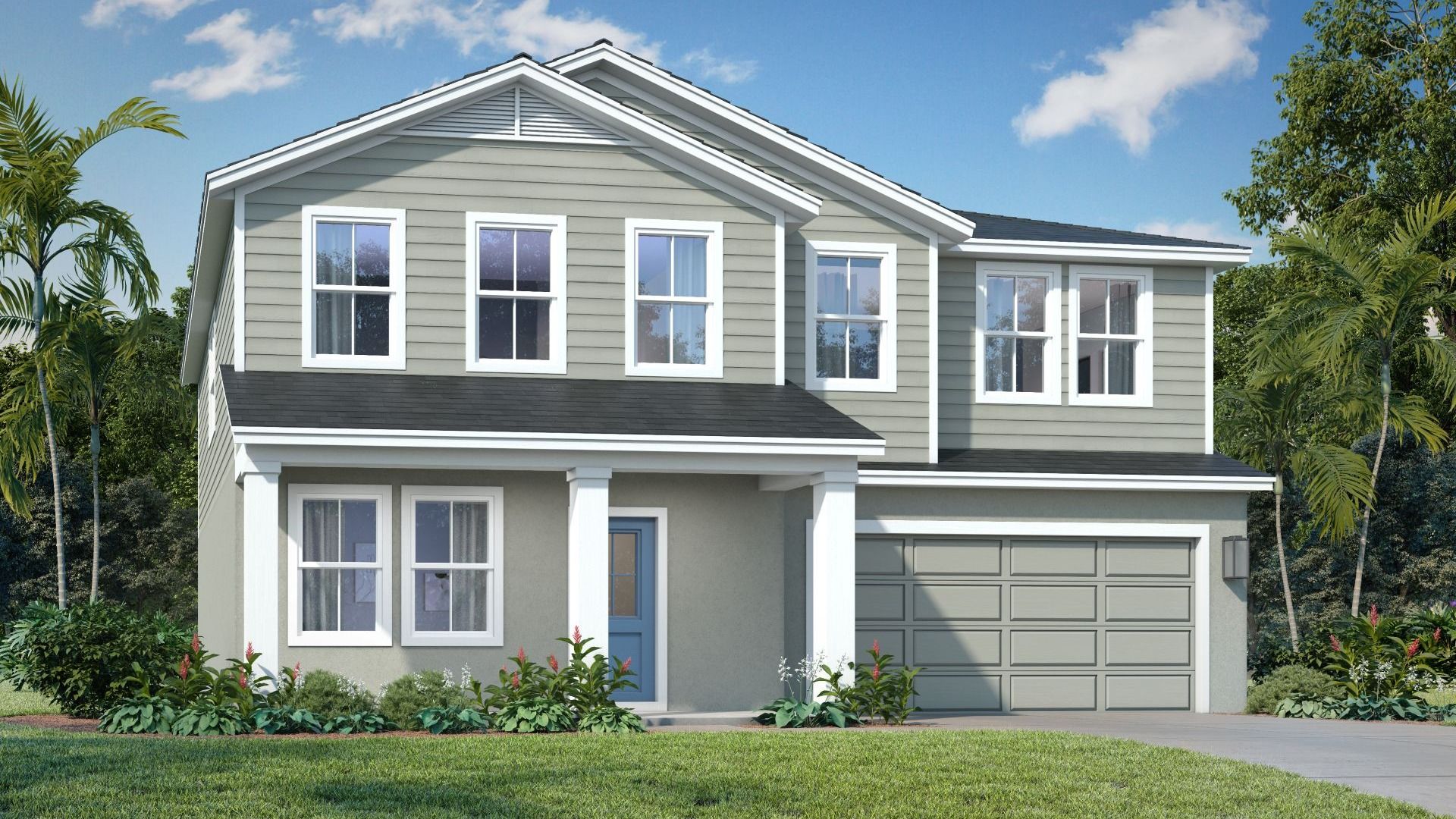 Granary Park Floor Plan New Homes in Clay County located in Jacksonville Florida in Master Planned Community by DRB Homes