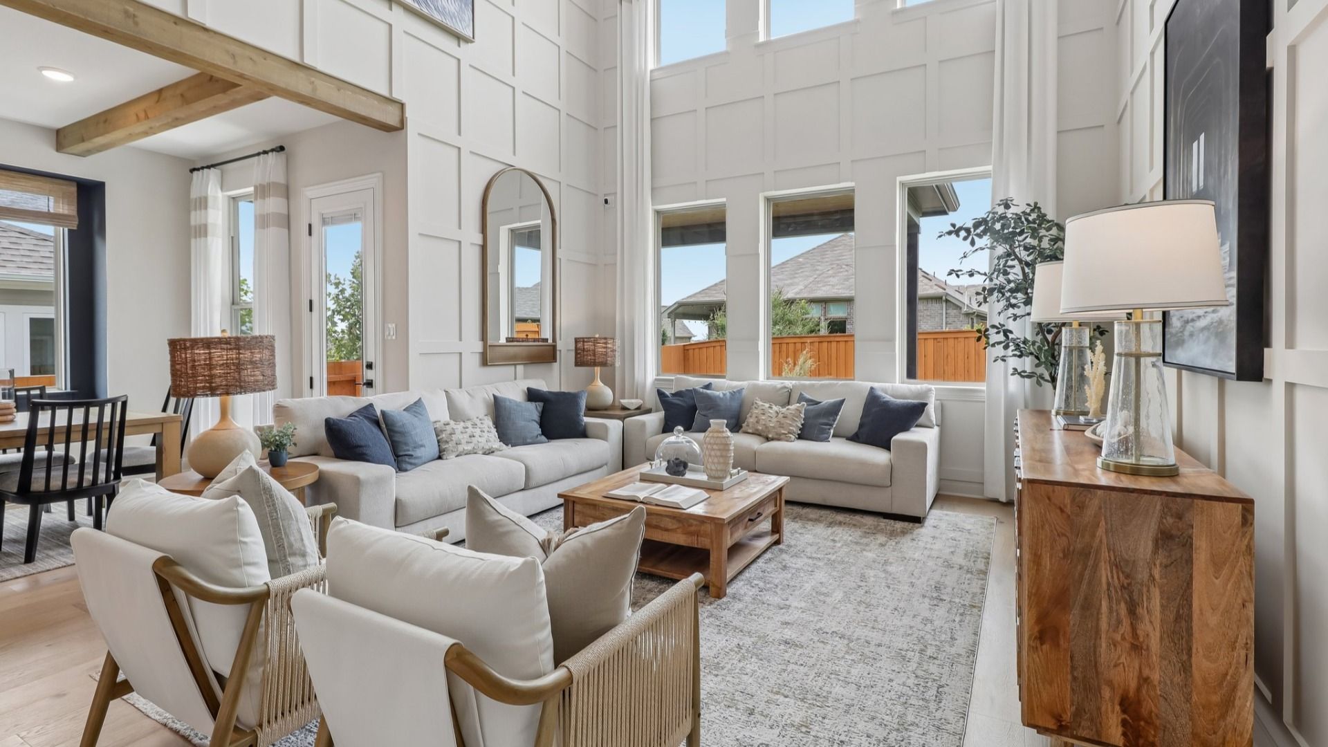 Model home photos of similar floorplans, not pictures of actual home.