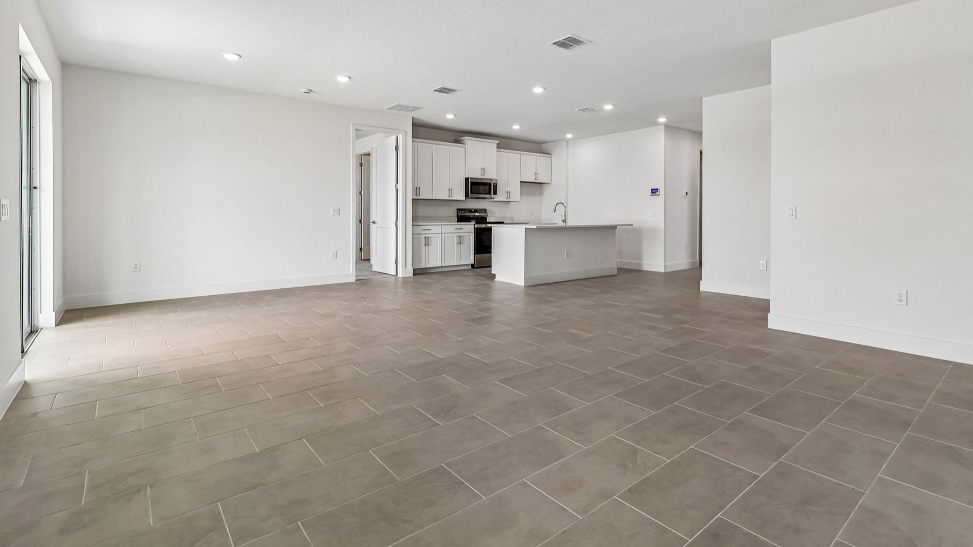 Longleaf Floor Plan Living Area by DRB Homes in Trailside New Homes in Mount Dora Florida