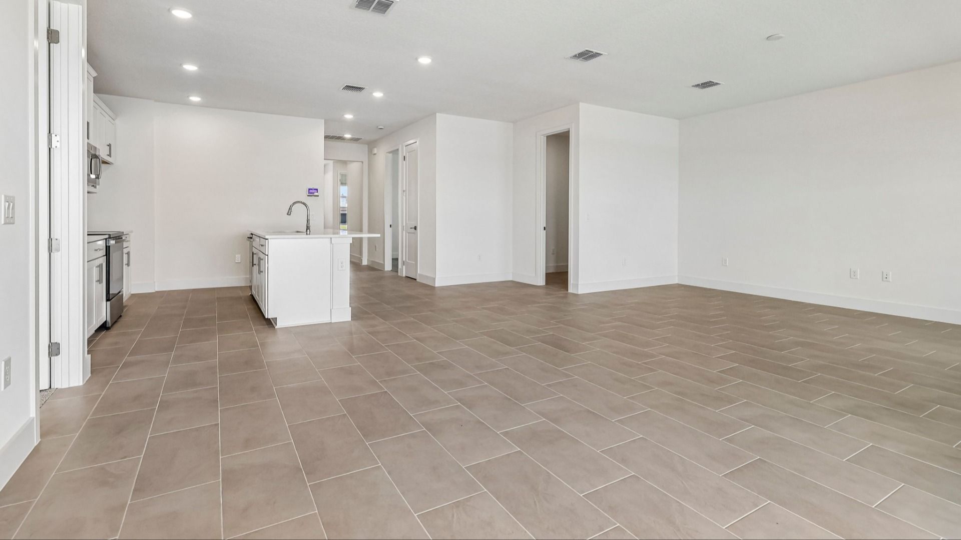 Longleaf Floor Plan Living Area by DRB Homes in Trailside New Homes in Mount Dora Florida
