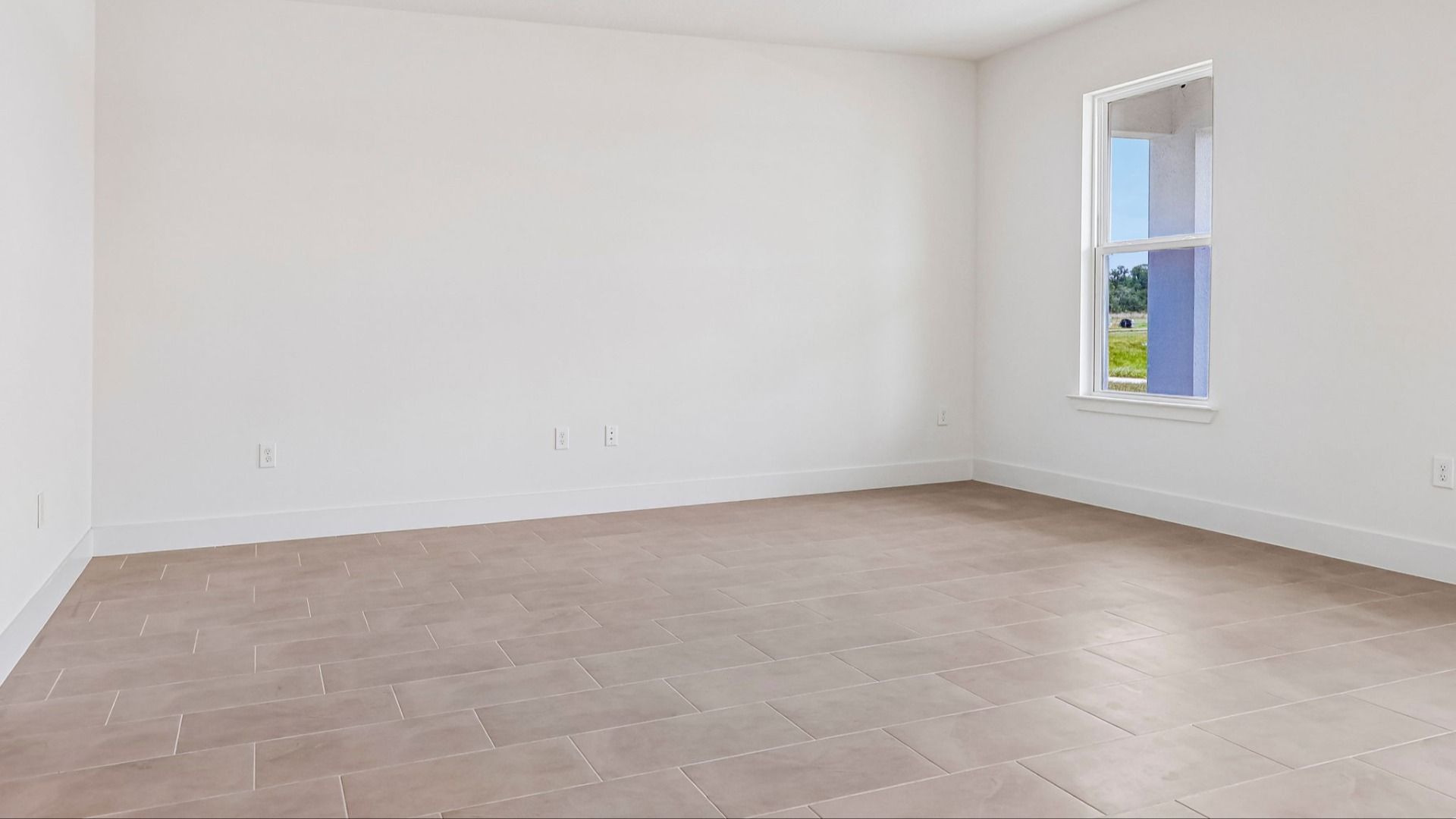 Longleaf Floor Plan Open Concept Living, Living Area and Dining Area by DRB Homes in Trailside New Homes in Mount Dora Fl