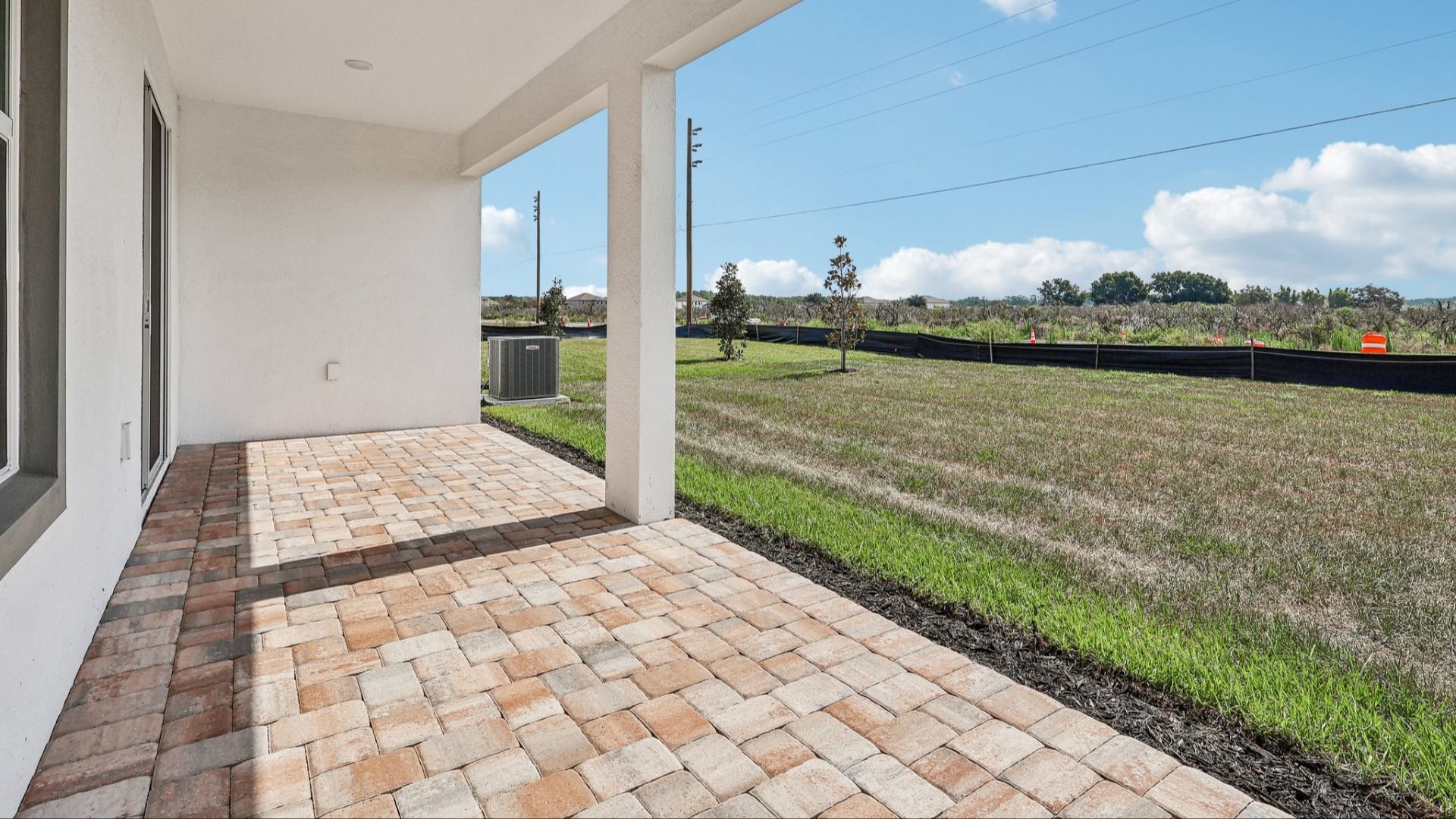 Acaica Floor Plan Rear Lanai at Lakeside at Satilla New Homes in St. Cloud, FL