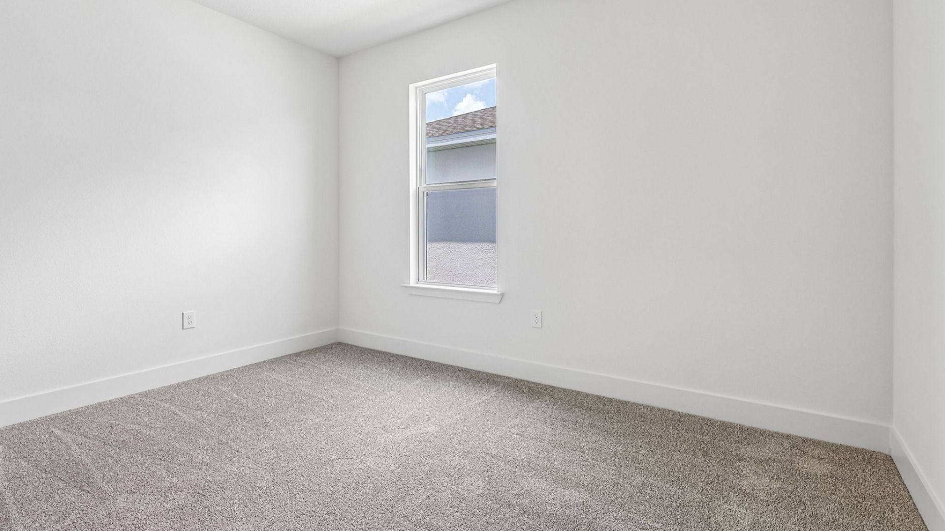 Longleaf Floor Plan Flex Space Shown as an Office by DRB Homes Lakeside at Satilla in New Homes St. Cloud