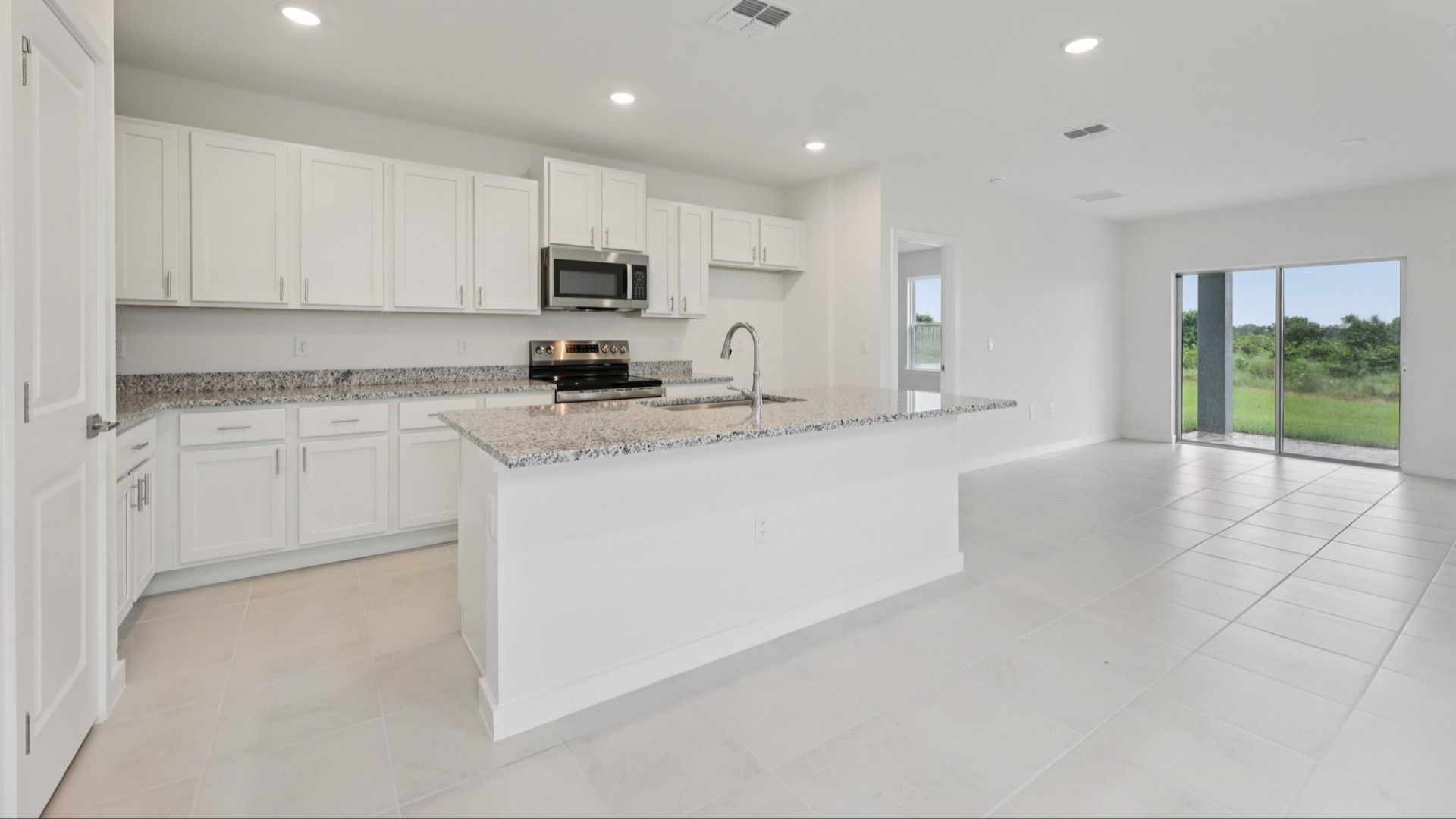 Kitchen in the Naples Floor Plan by DRB Homes