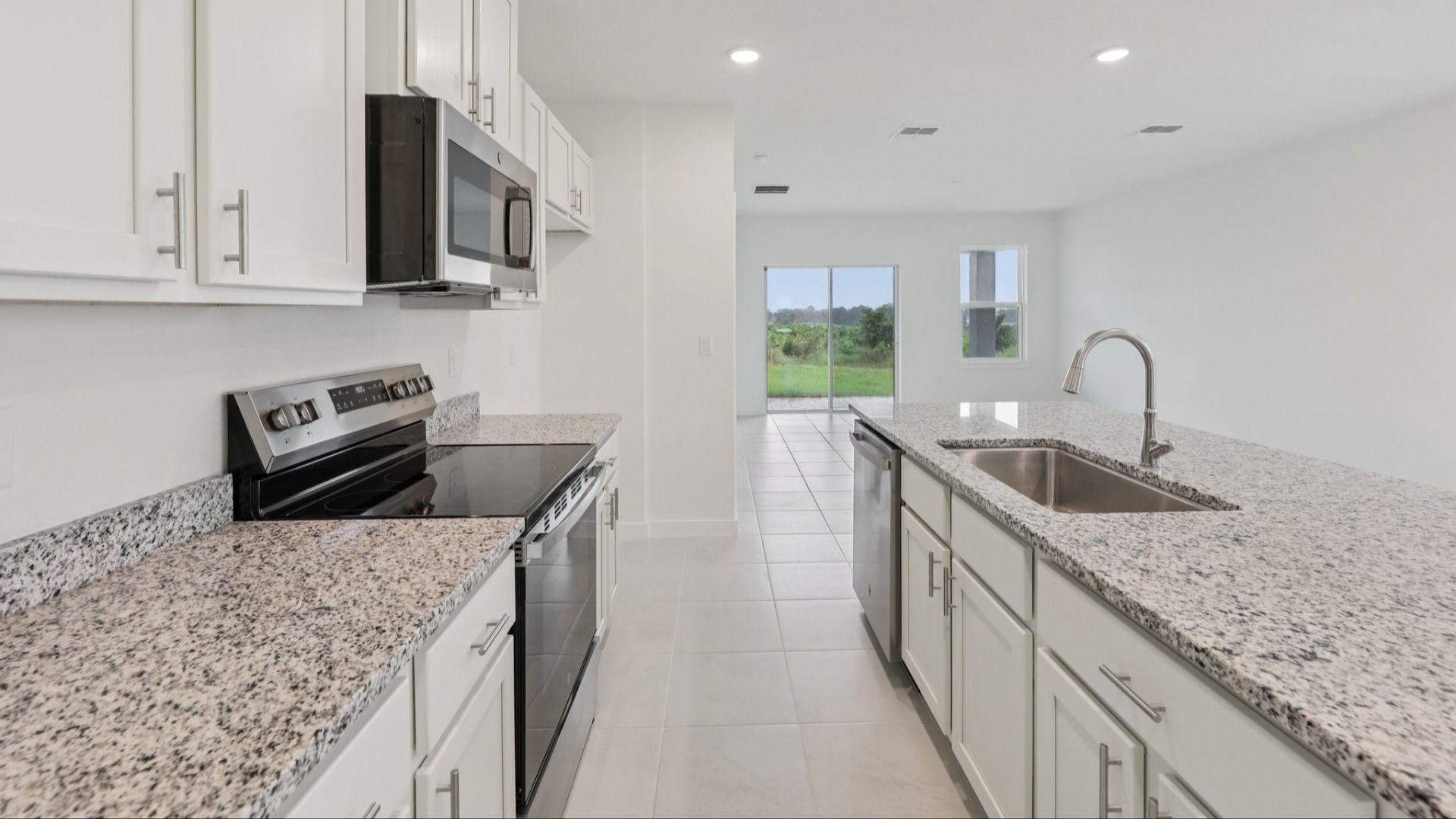 Kitchen in the Naples Floor Plan by DRB Homes