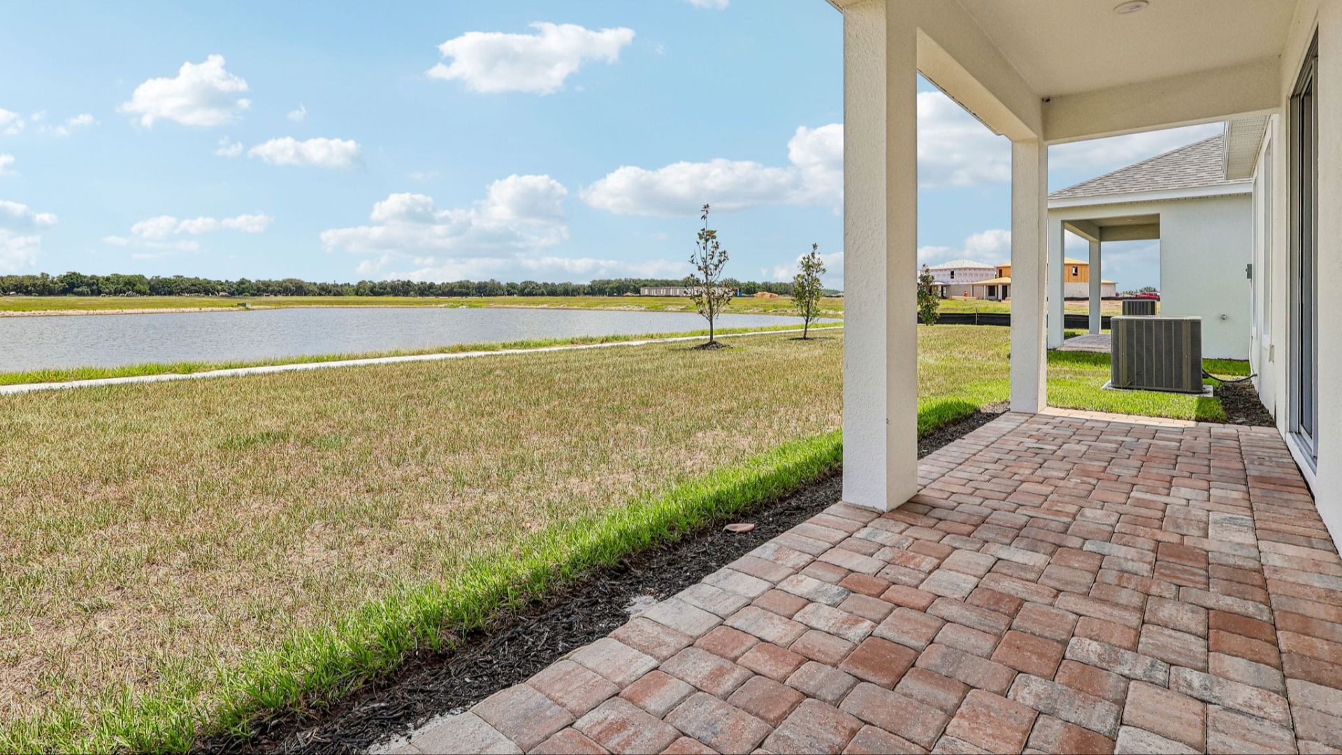 Buttonwood Floor Plan View of the Lake from Covered back porch