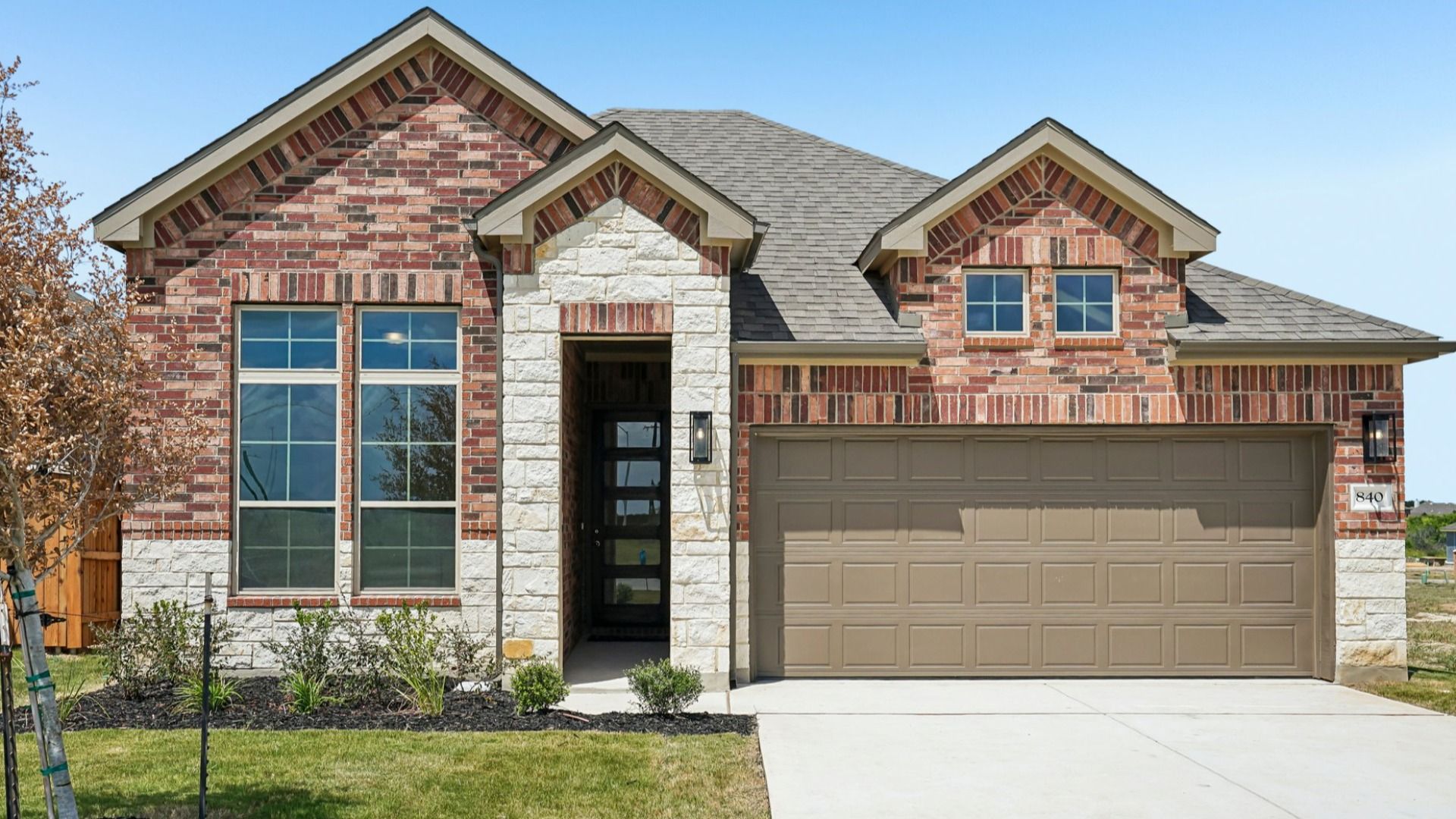 840 Pincushion Lane. Peaceful Views of Community Green Space Located in Front of the Home.