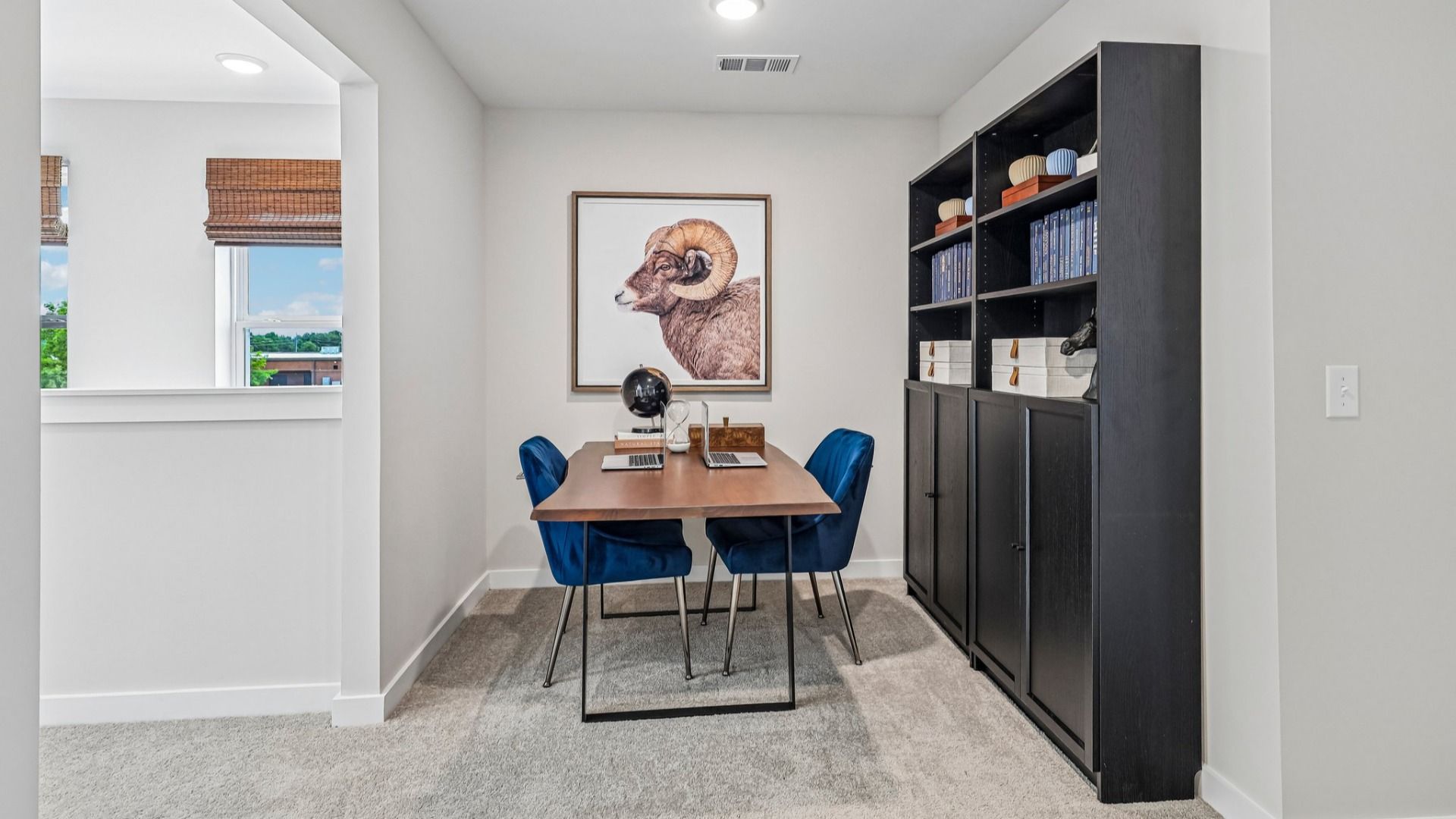 Loft area with access to bedrooms