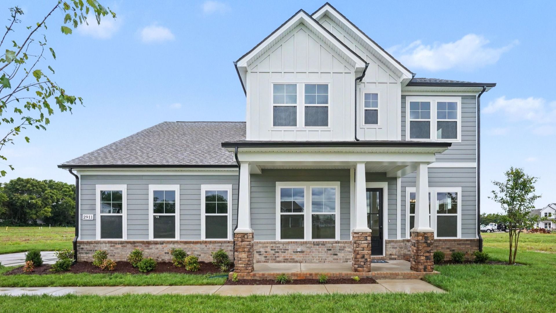 Front exterior with covered front patio