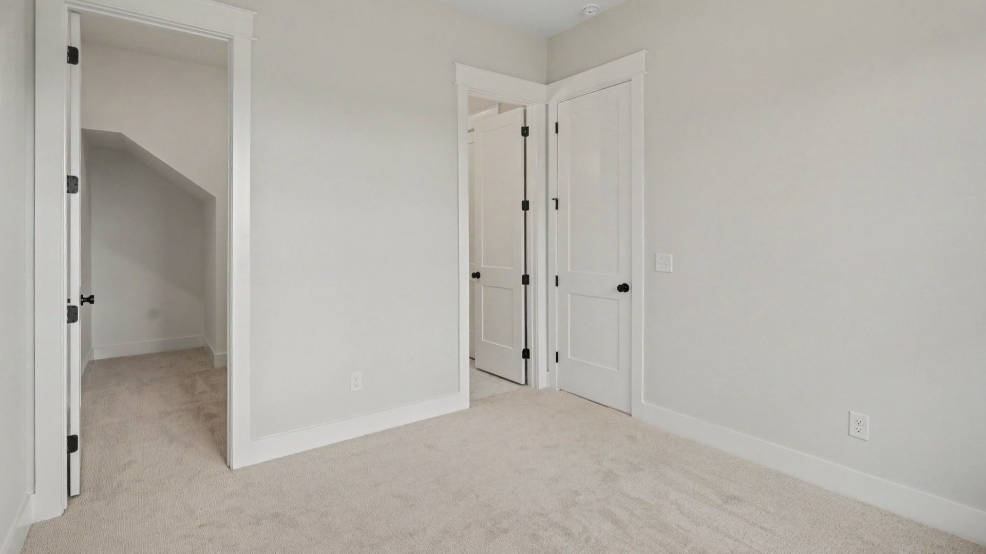 Secondary bedroom with walk-in closet