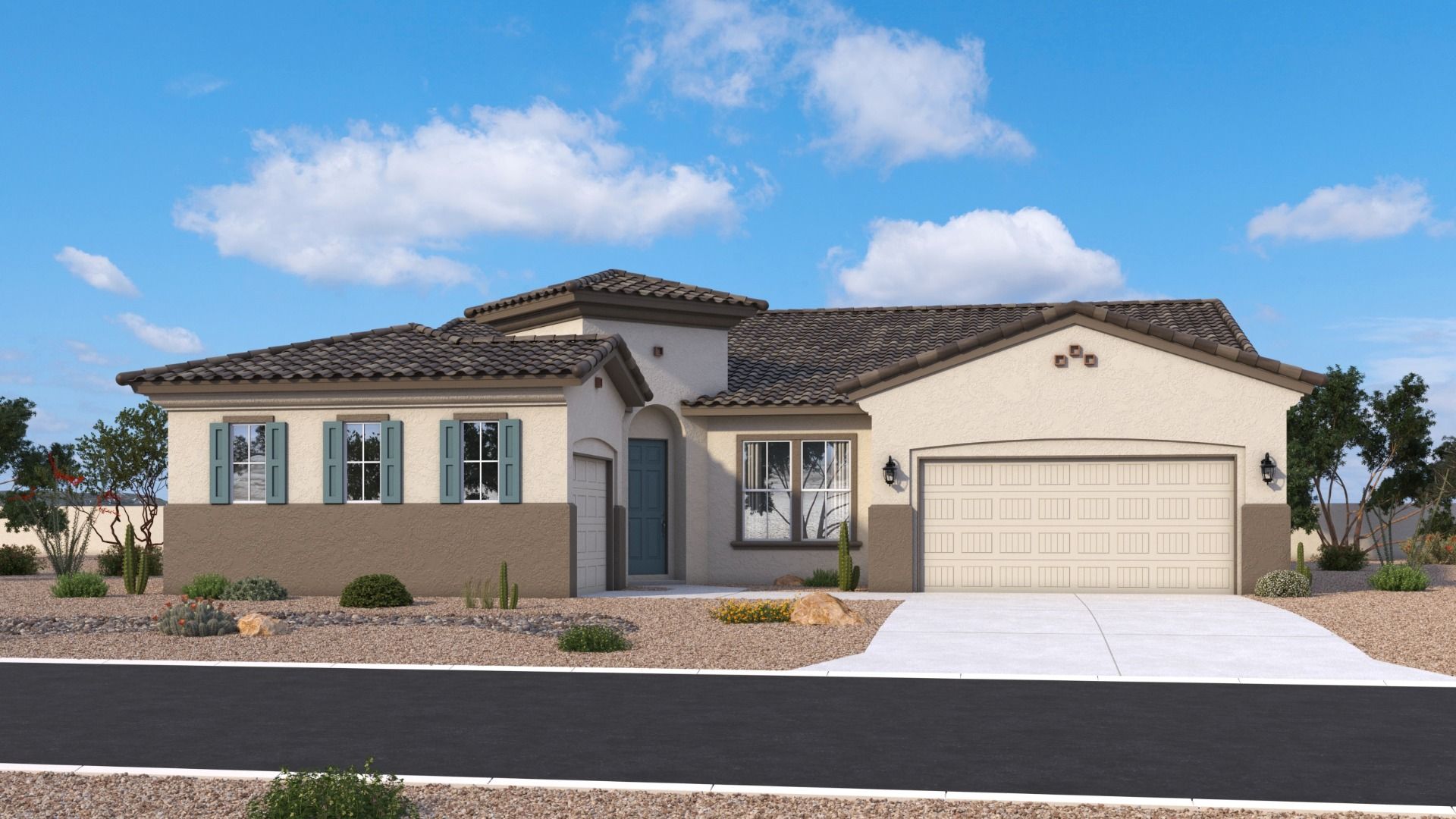 Montoro - Elevation A - Spanish Colonial