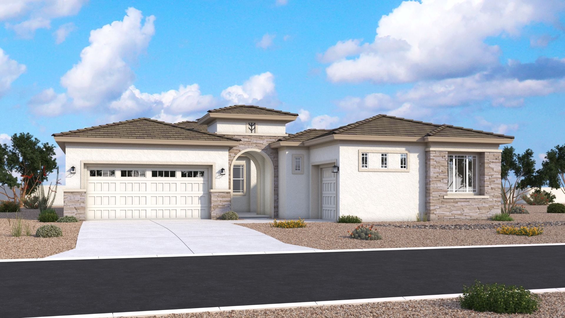 Benissa - Elevation C - Prairie
