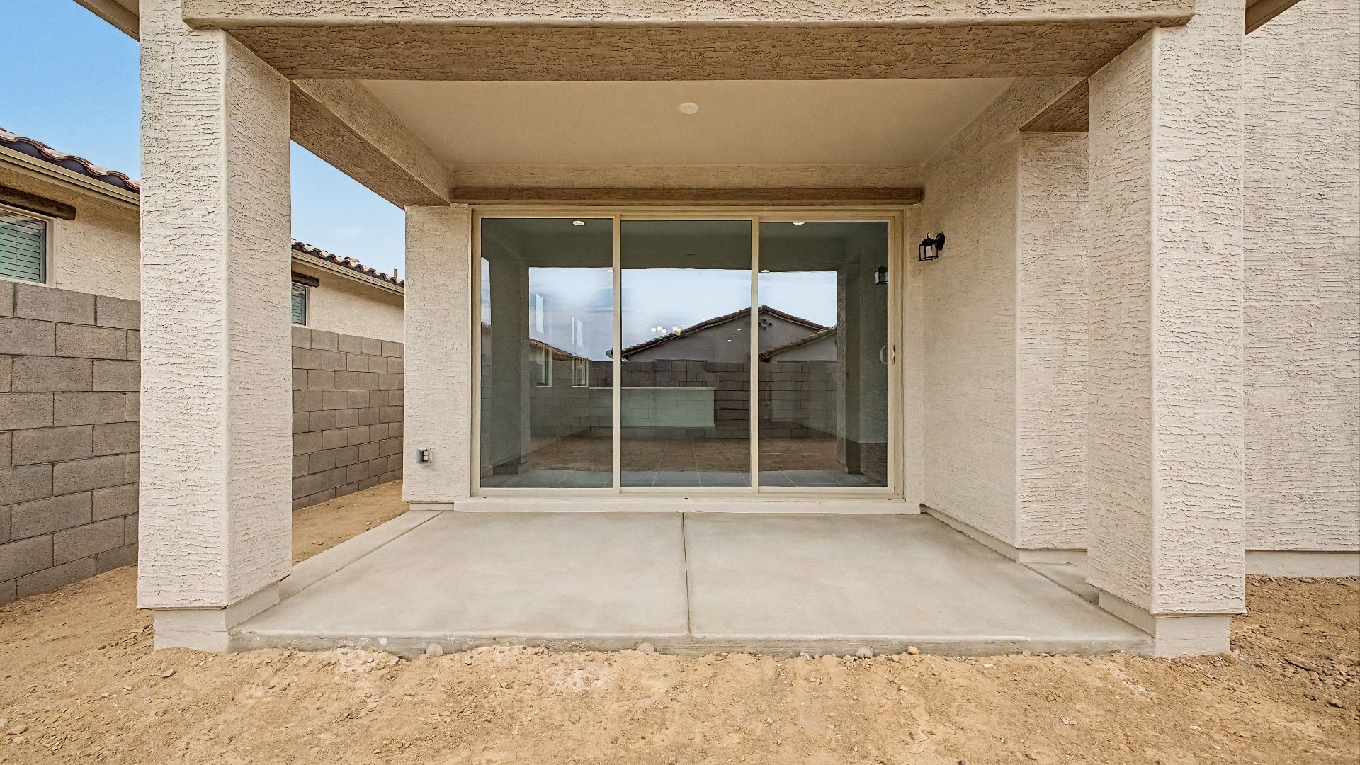 Larkspur Home Plan - Back Patio