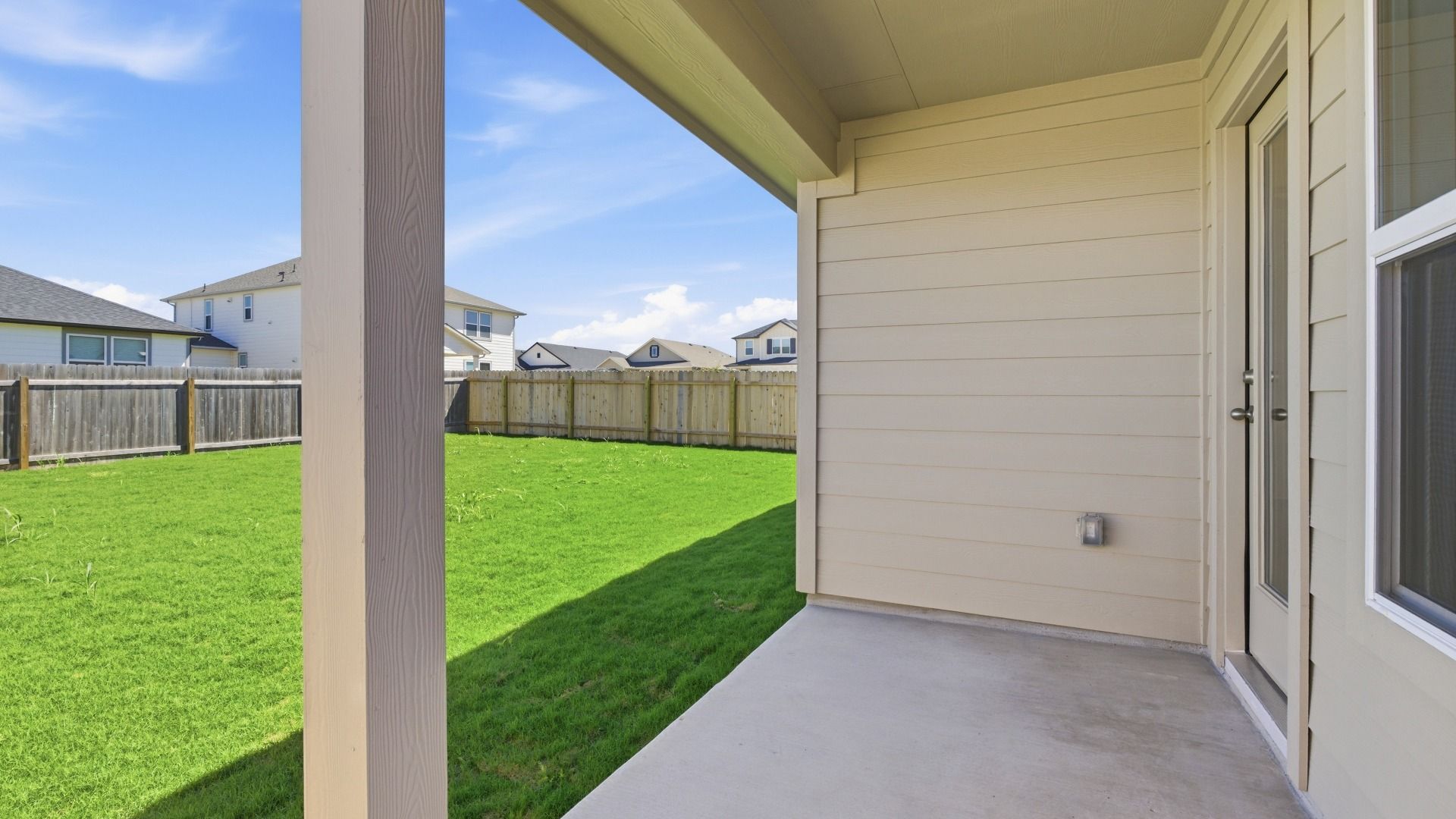 Avalon - Rear-Covered Patio - Representative