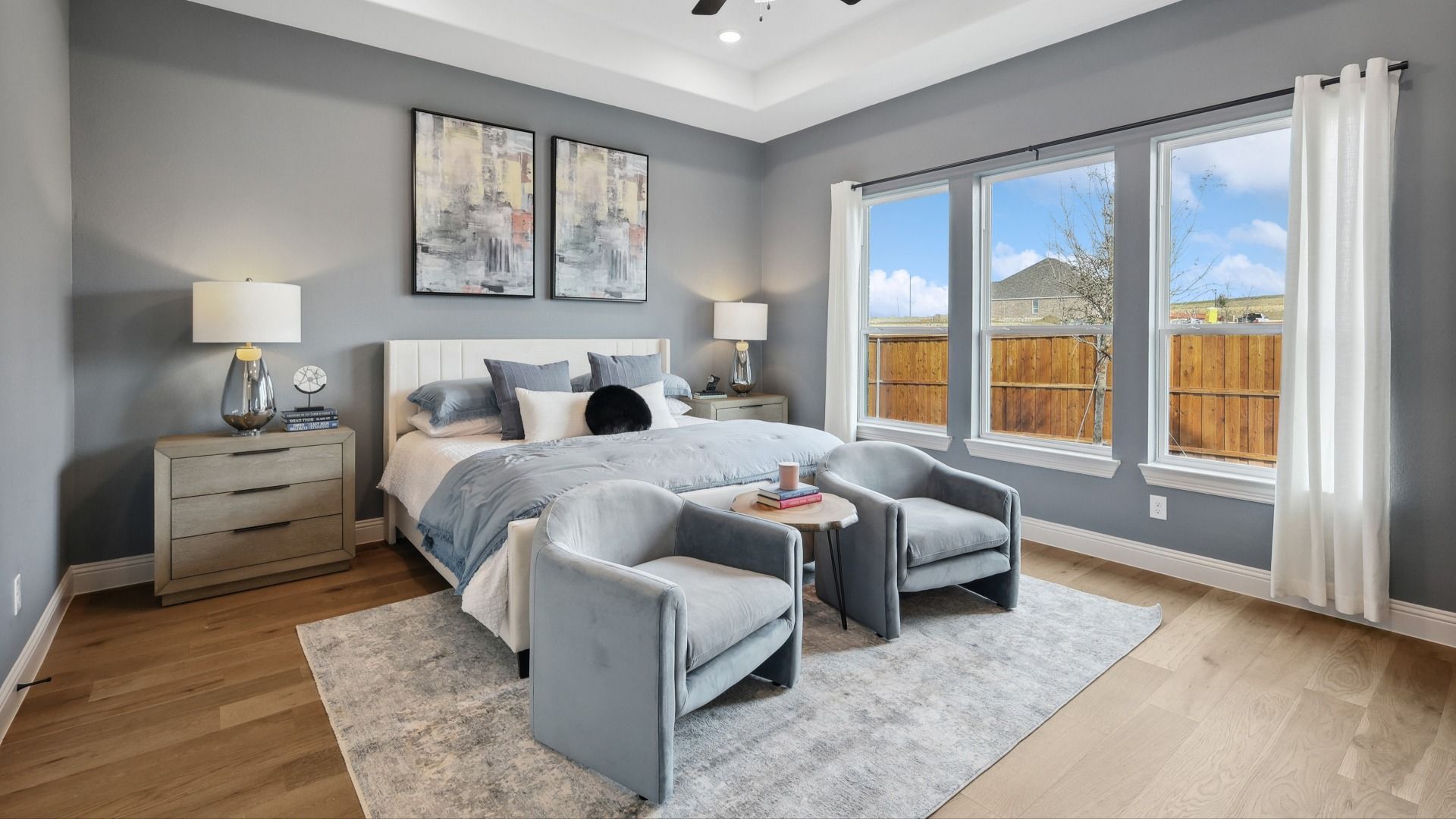 Model home photos of similar floorplans, not pictures of actual home.