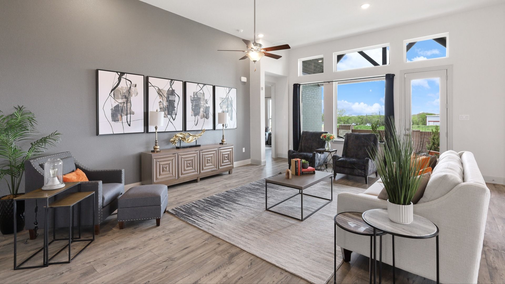 Model home photos of similar floorplans, not pictures of actual home.