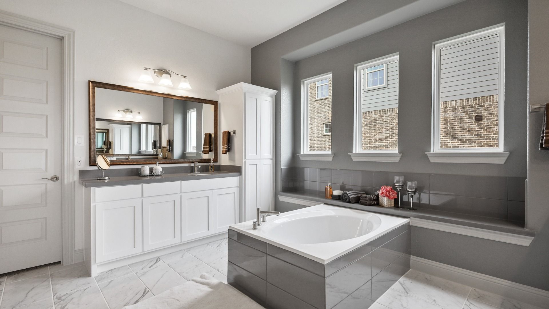 Model home photos of similar floorplans, not pictures of actual home.