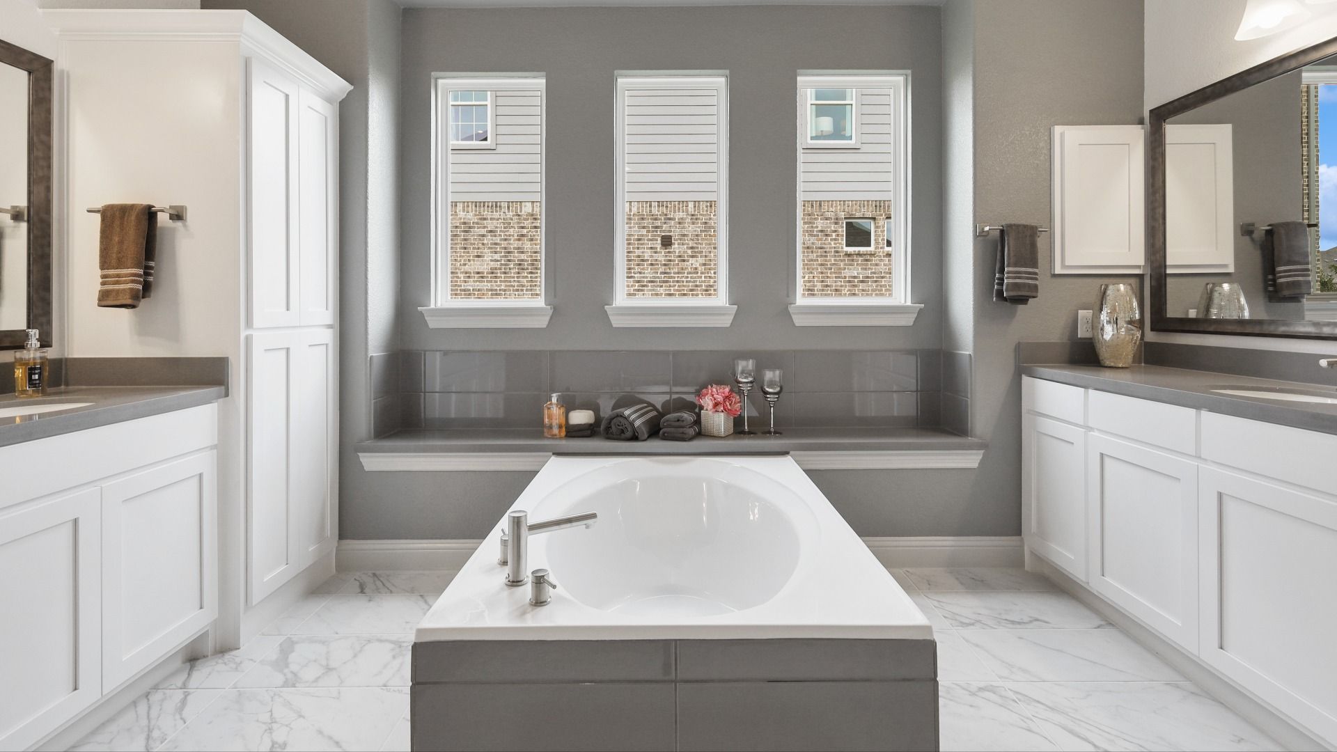 Model home photos of similar floorplans, not pictures of actual home.