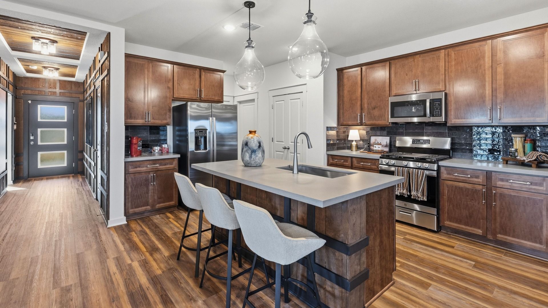 Model home photos of similar floorplans, not pictures of actual home.