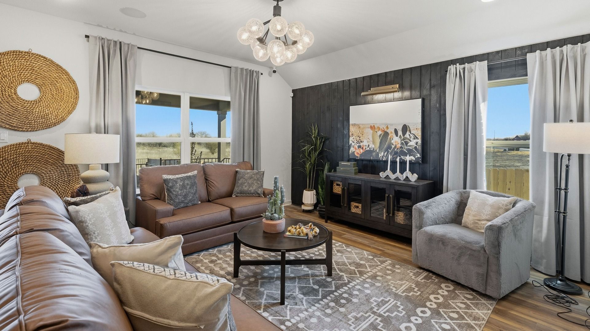 Model home photos of similar floorplans, not pictures of actual home.