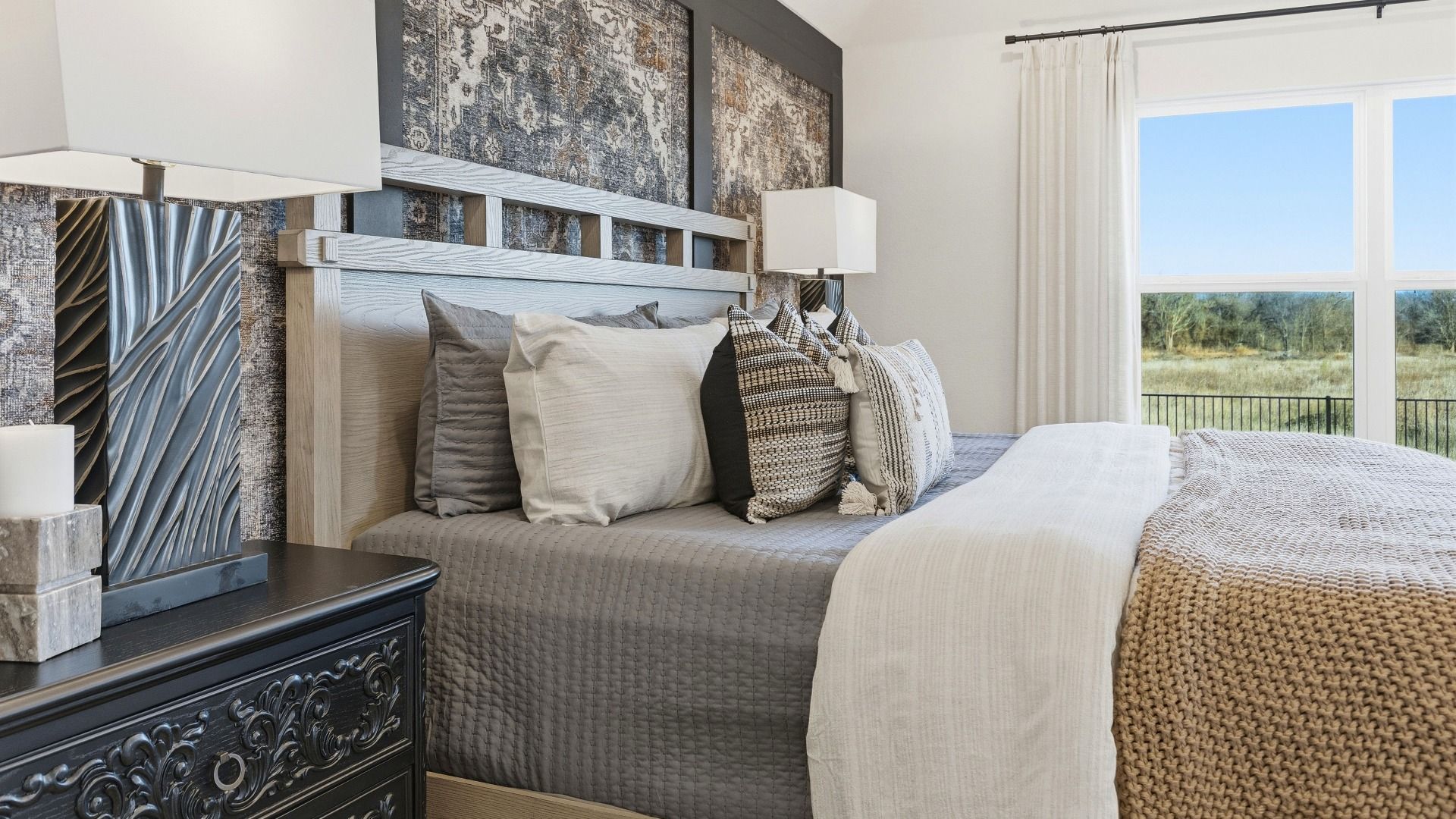 Model home photos of similar floorplans, not pictures of actual home.