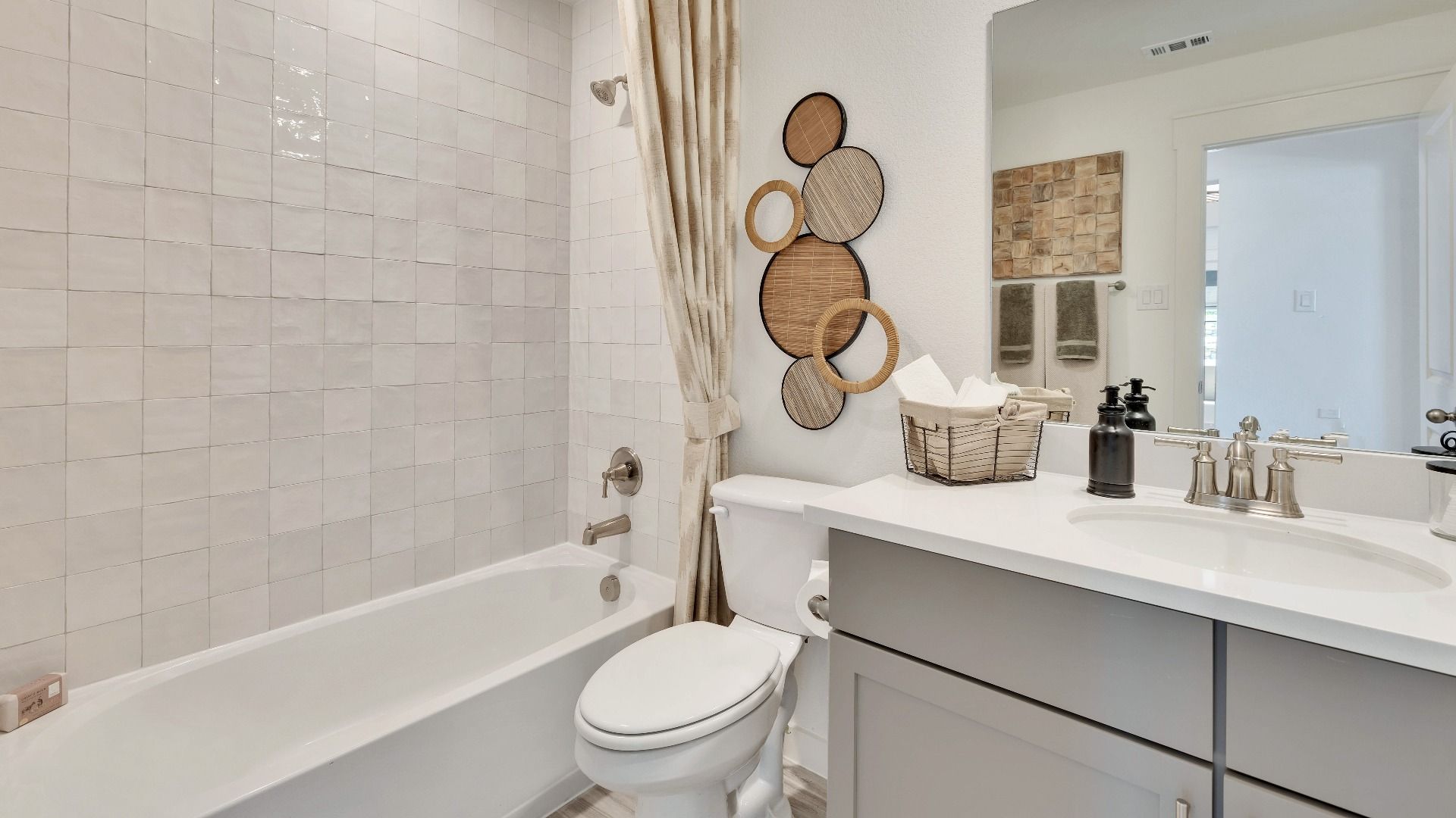 Model home photos of similar floorplans, not pictures of actual home.
