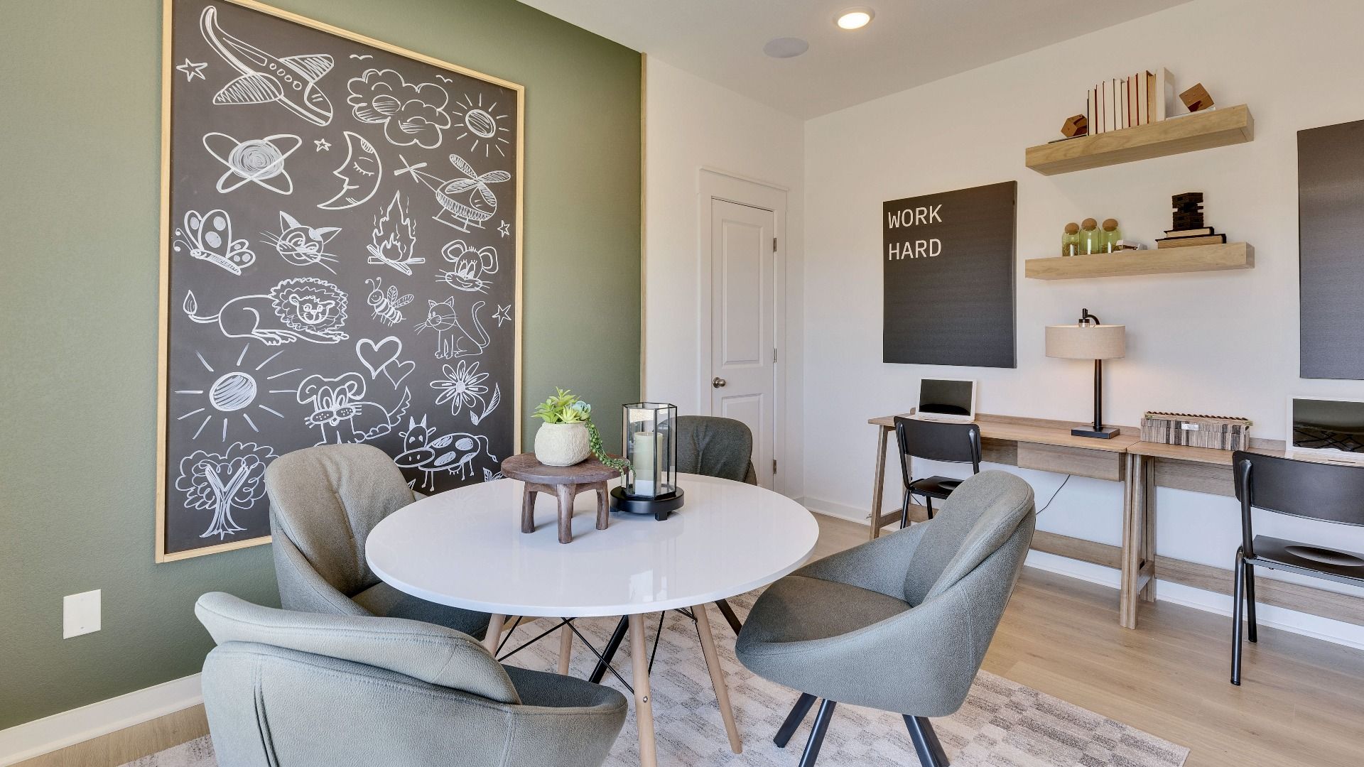 Model home photos of similar floorplans, not pictures of actual home.