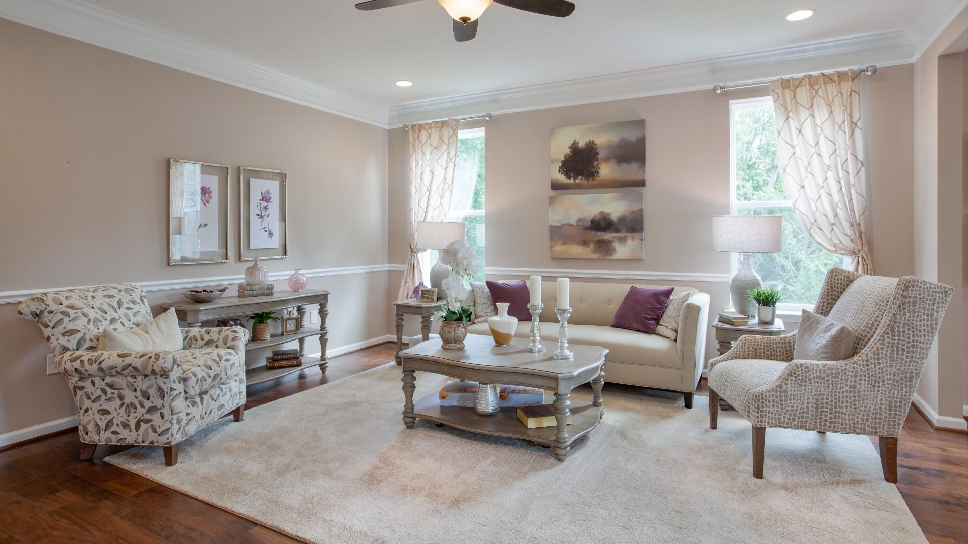 Model home photos of similar floorplans, not pictures of actual home.