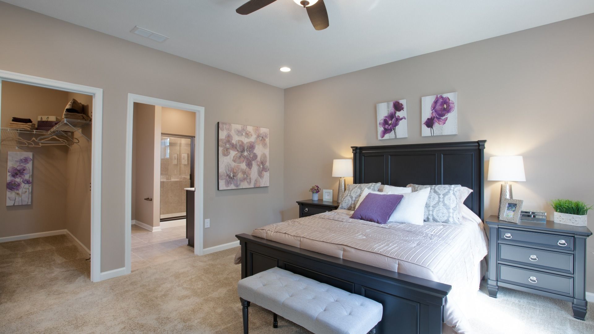 Model home photos of similar floorplans, not pictures of actual home.
