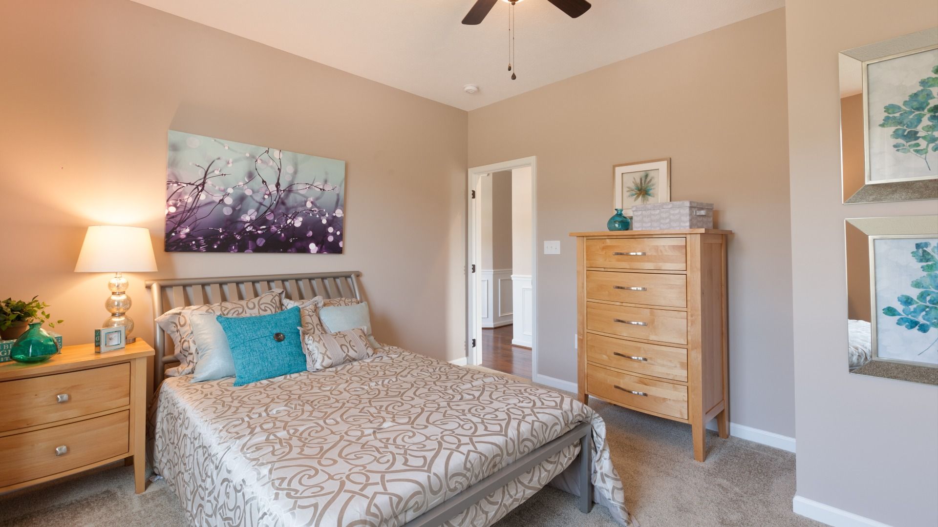 Model home photos of similar floorplans, not pictures of actual home.
