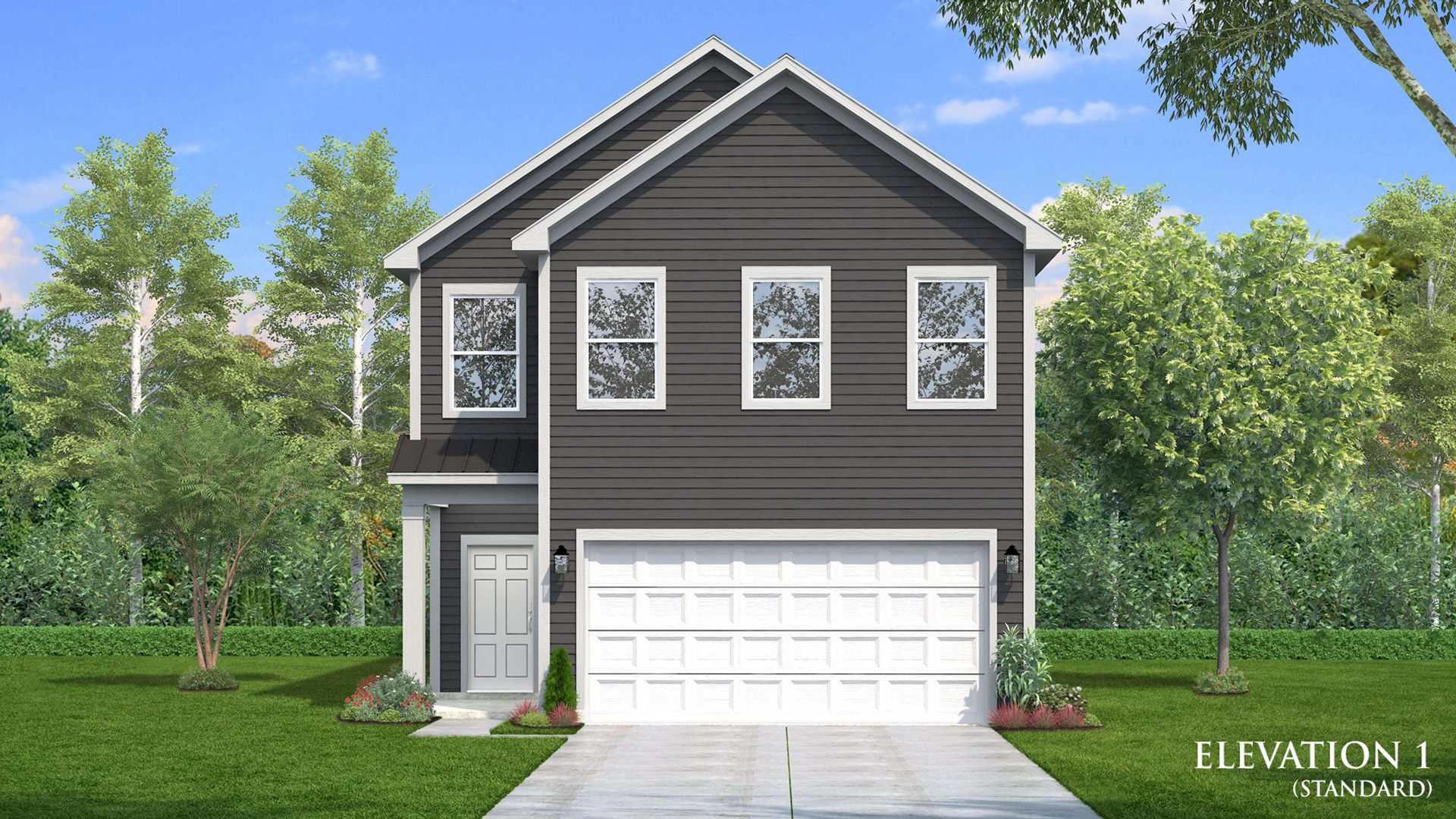 Exterior Elevation Rendering