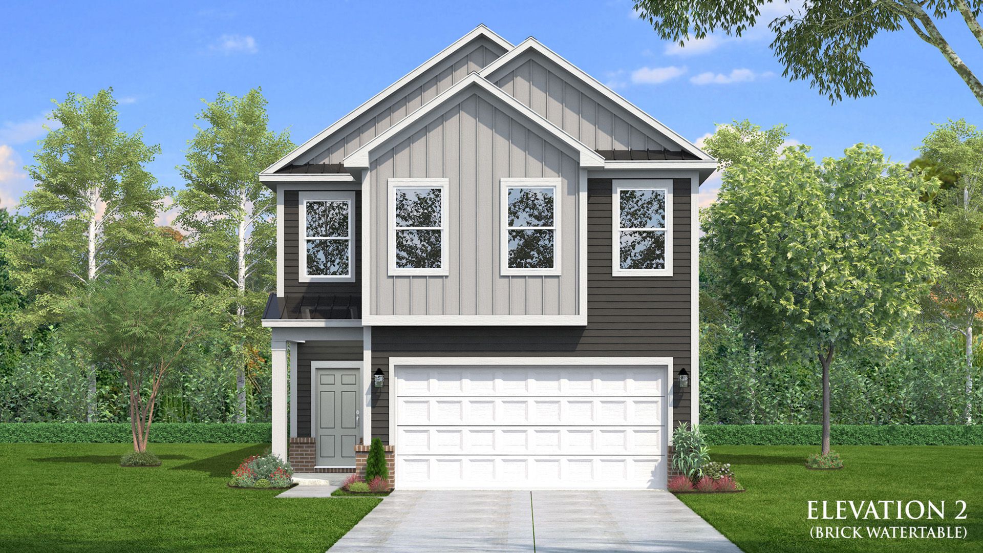 Exterior Elevation Rendering