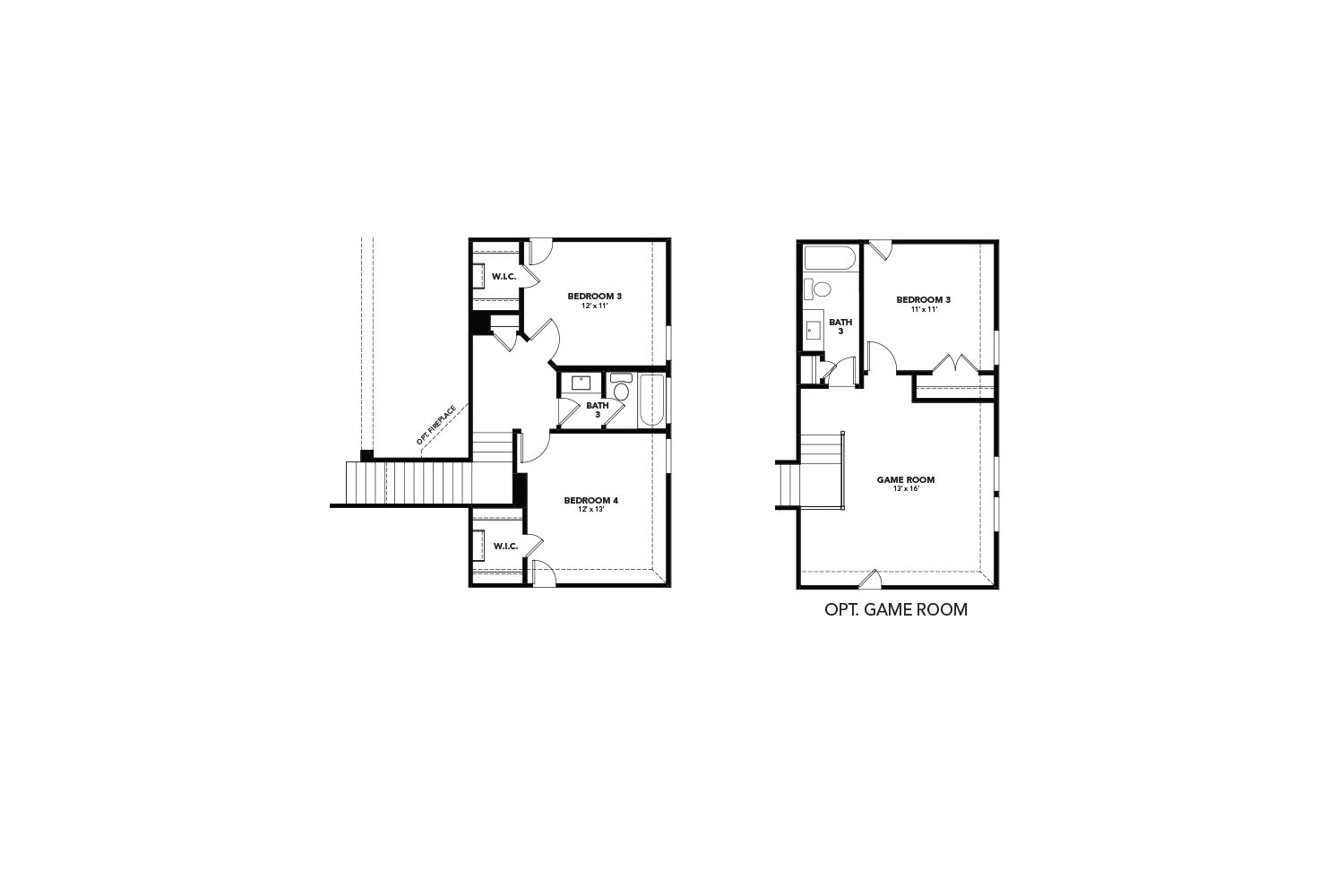 Princeton Plan: Second Floor
