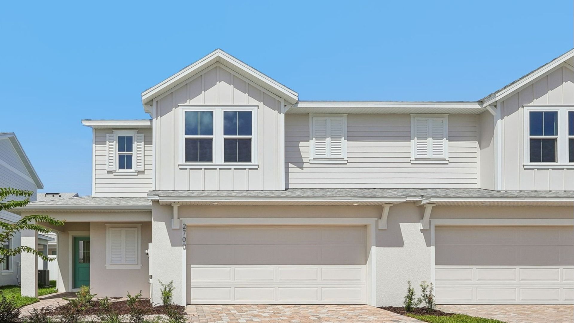 Monterey - End - Cyrene at Harmony: Saint Cloud, Florida - DRB Homes