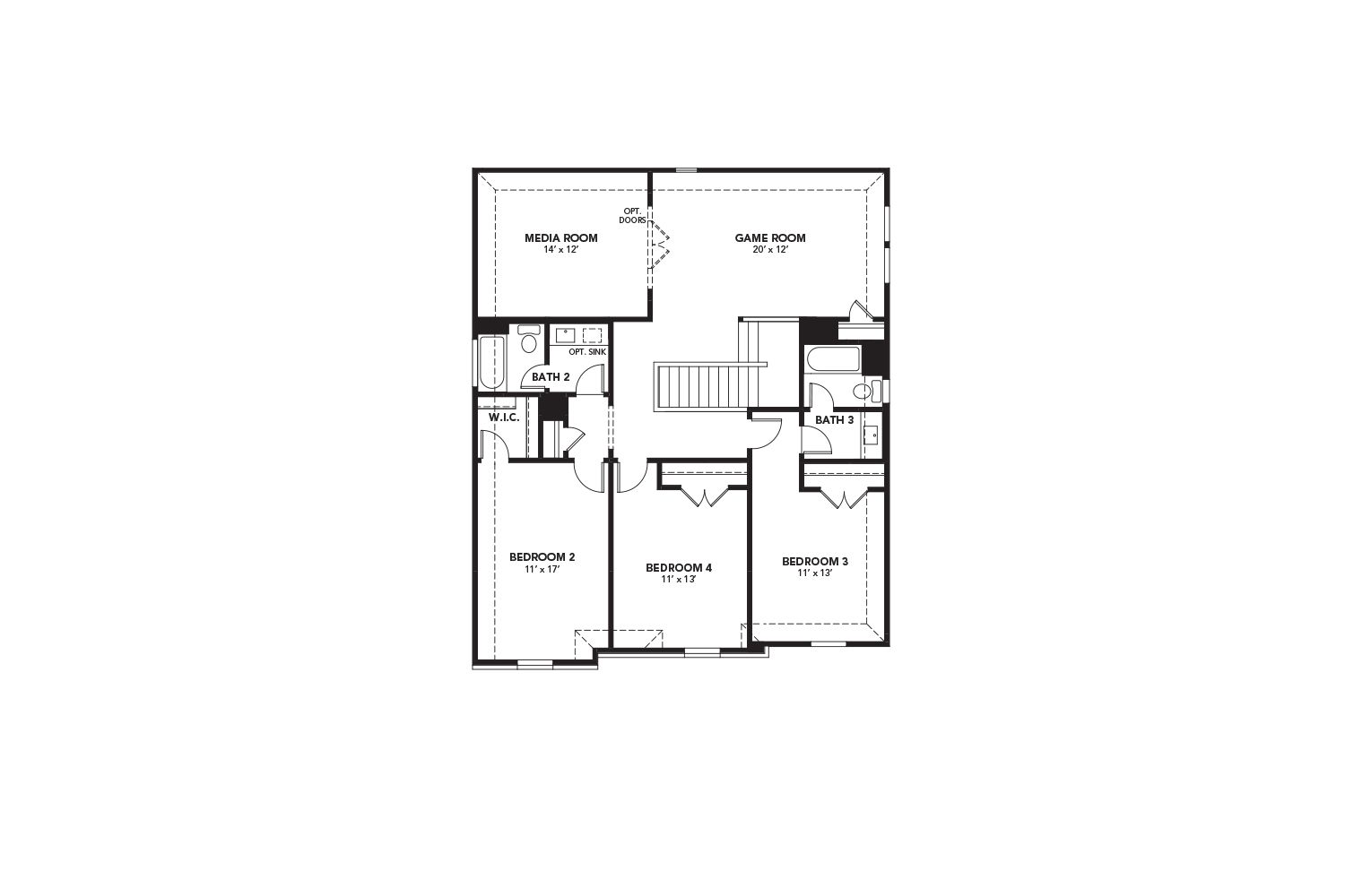 Experience luxury living in a modern single family home showcasing exquisite architectural design choices.
