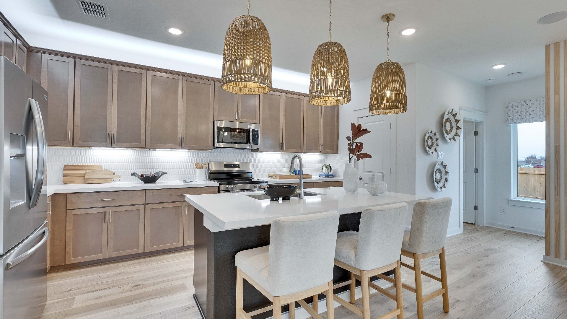 Model home photos of similar floorplans, not pictures of actual home.