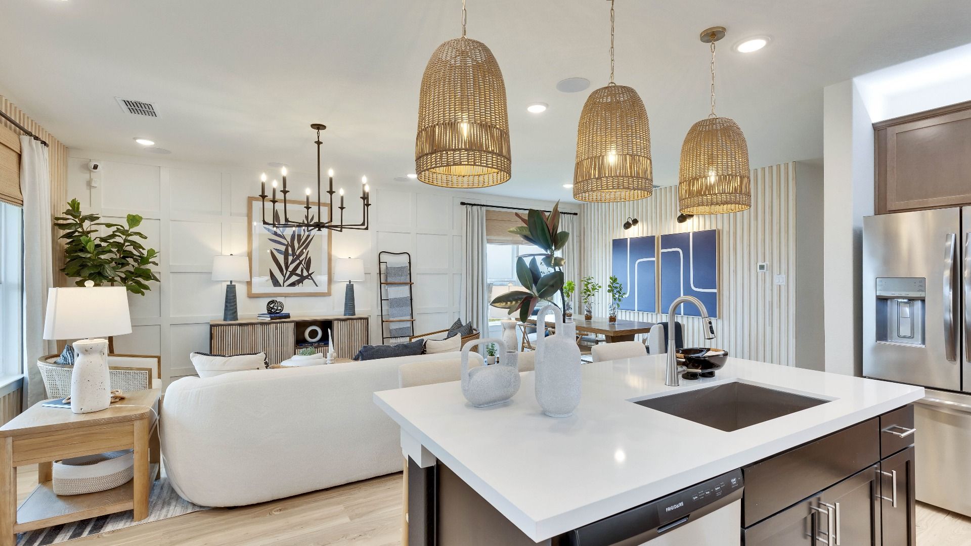 Model home photos of similar floorplans, not pictures of actual home.