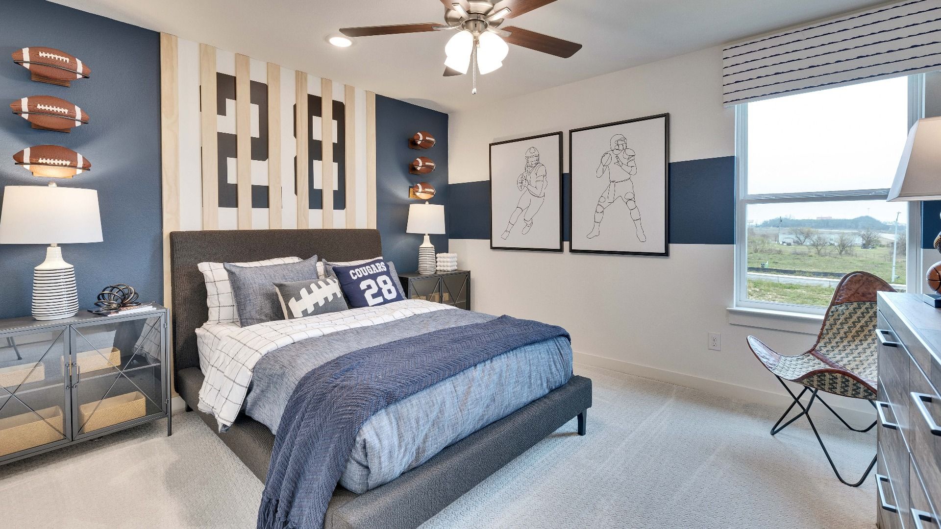 Model home photos of similar floorplans, not pictures of actual home.