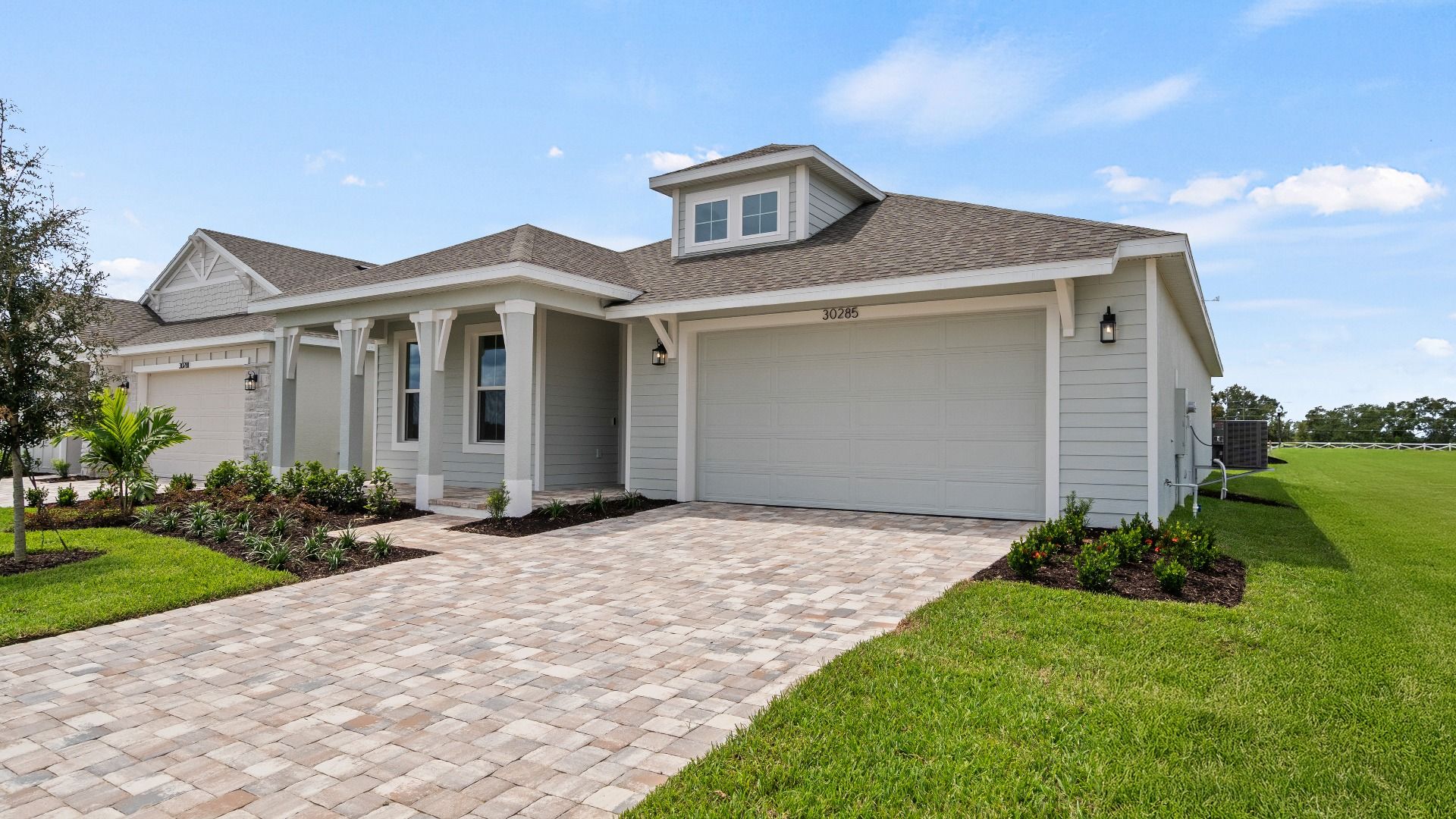 Buttonwood Elevation Floor Plan by DRB Homes in Ardisia Park in New Smyrna Beach