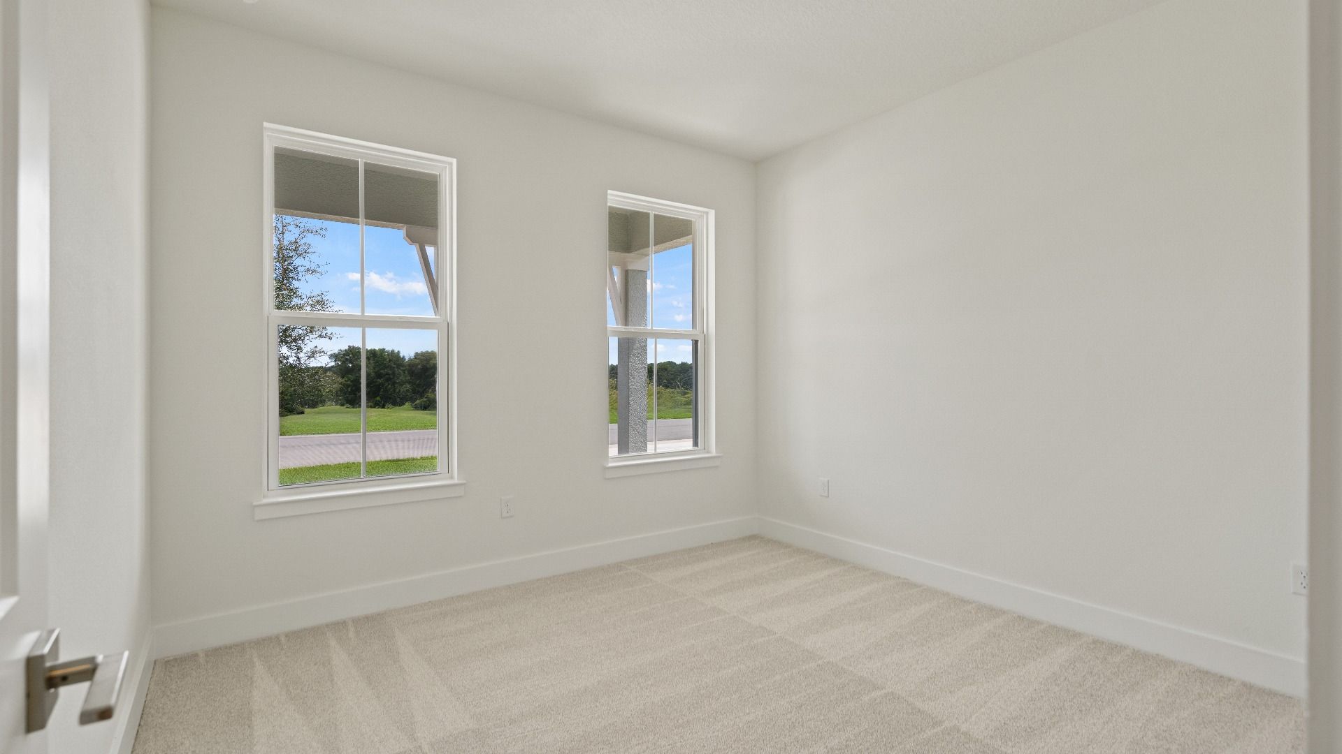 Flex Space shown as a bedroom in the Buttonwood Floor Plan by DRB Homes in Ardisia Park in New Smyrna Beach