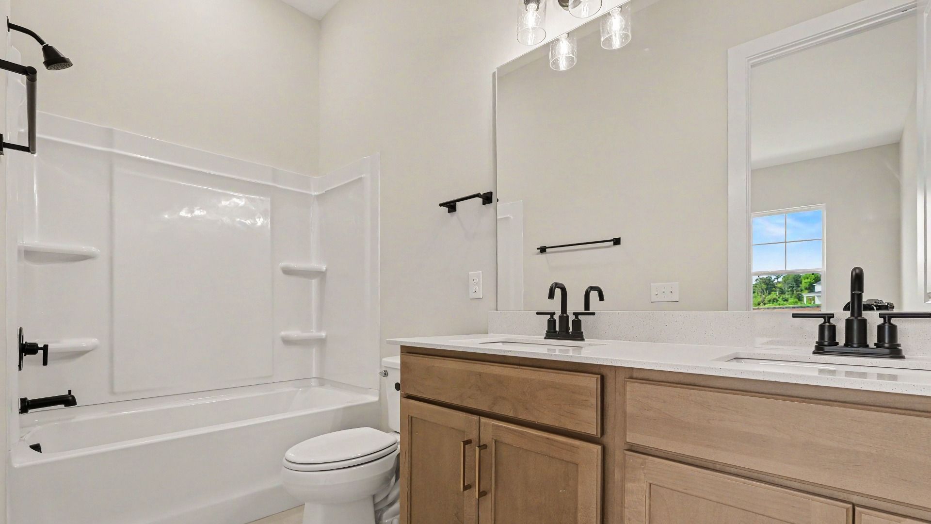 Bathroom located on the first floor at the front of the home