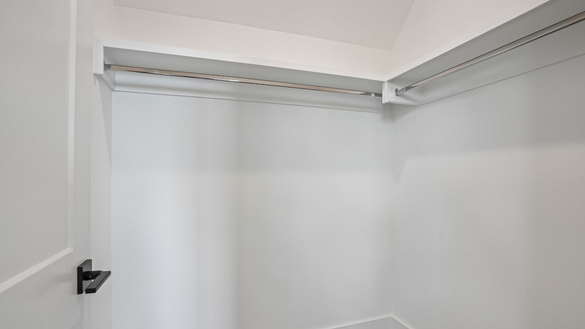 Guest Bedroom Closet with built in shelving