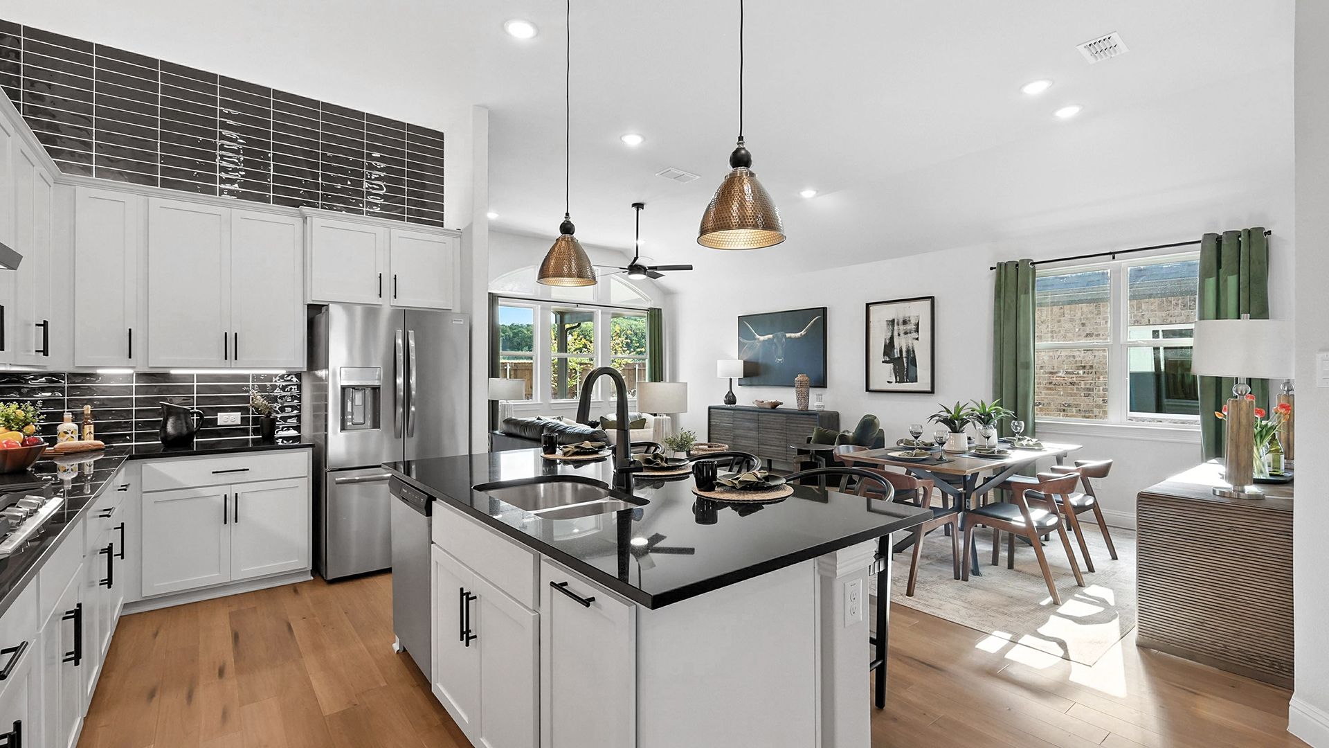 Model photo, not pictures of actual home.