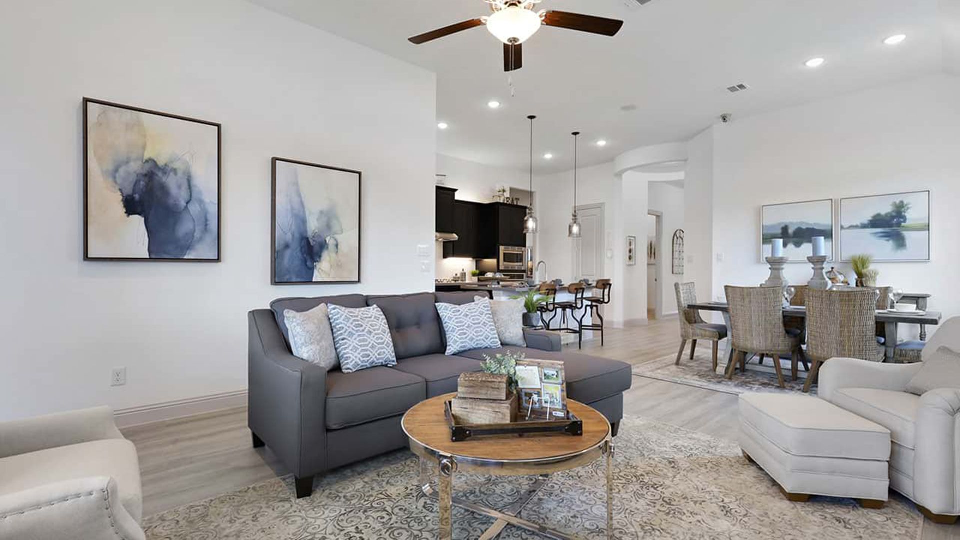 Model photo, not pictures of actual home.