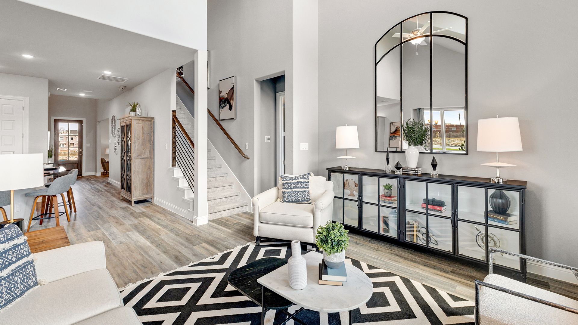 Model home photos of similar floorplans, not pictures of actual home.